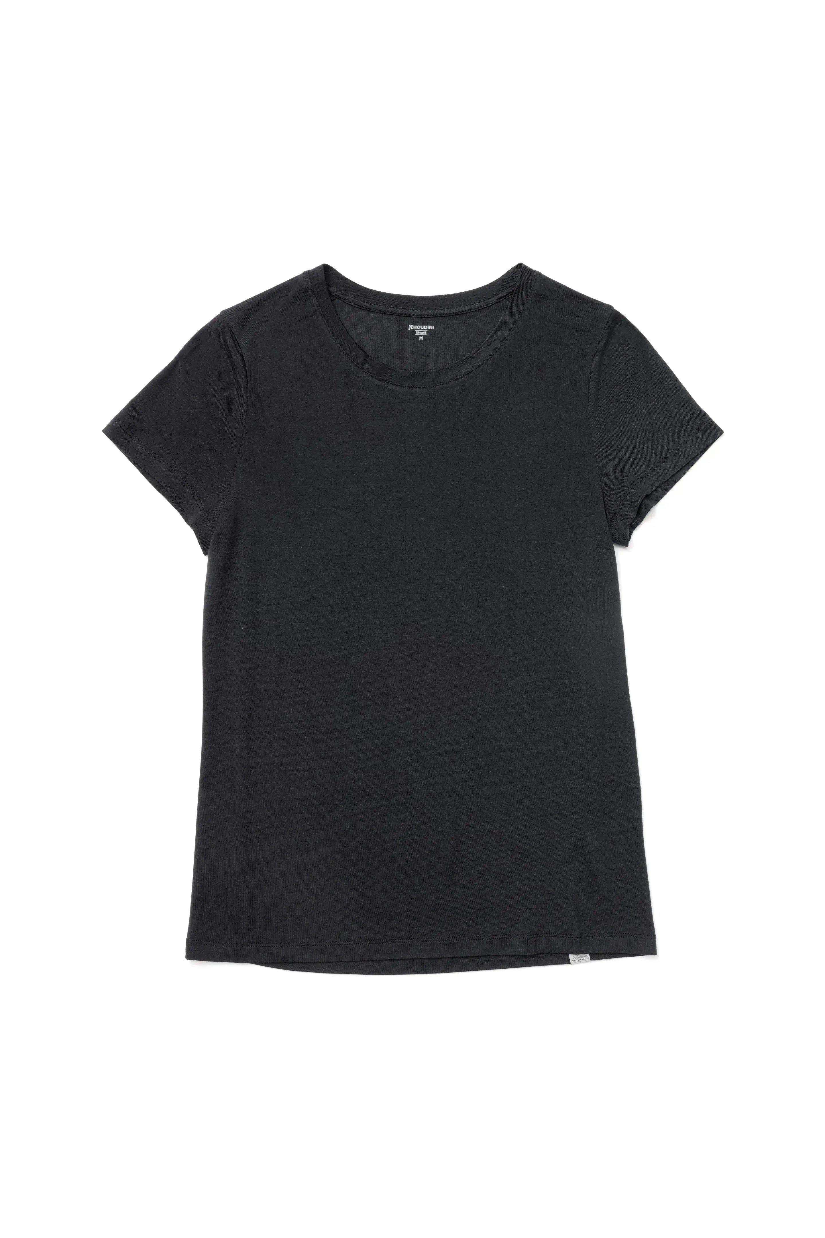 Buy W's Tree Tee | Color: true black | Size: S Refurbished - $65.00 W's Tree Tee | Color: true black | Size: S Refurbished - Houdini Sportswear refurbished available on Cerqular