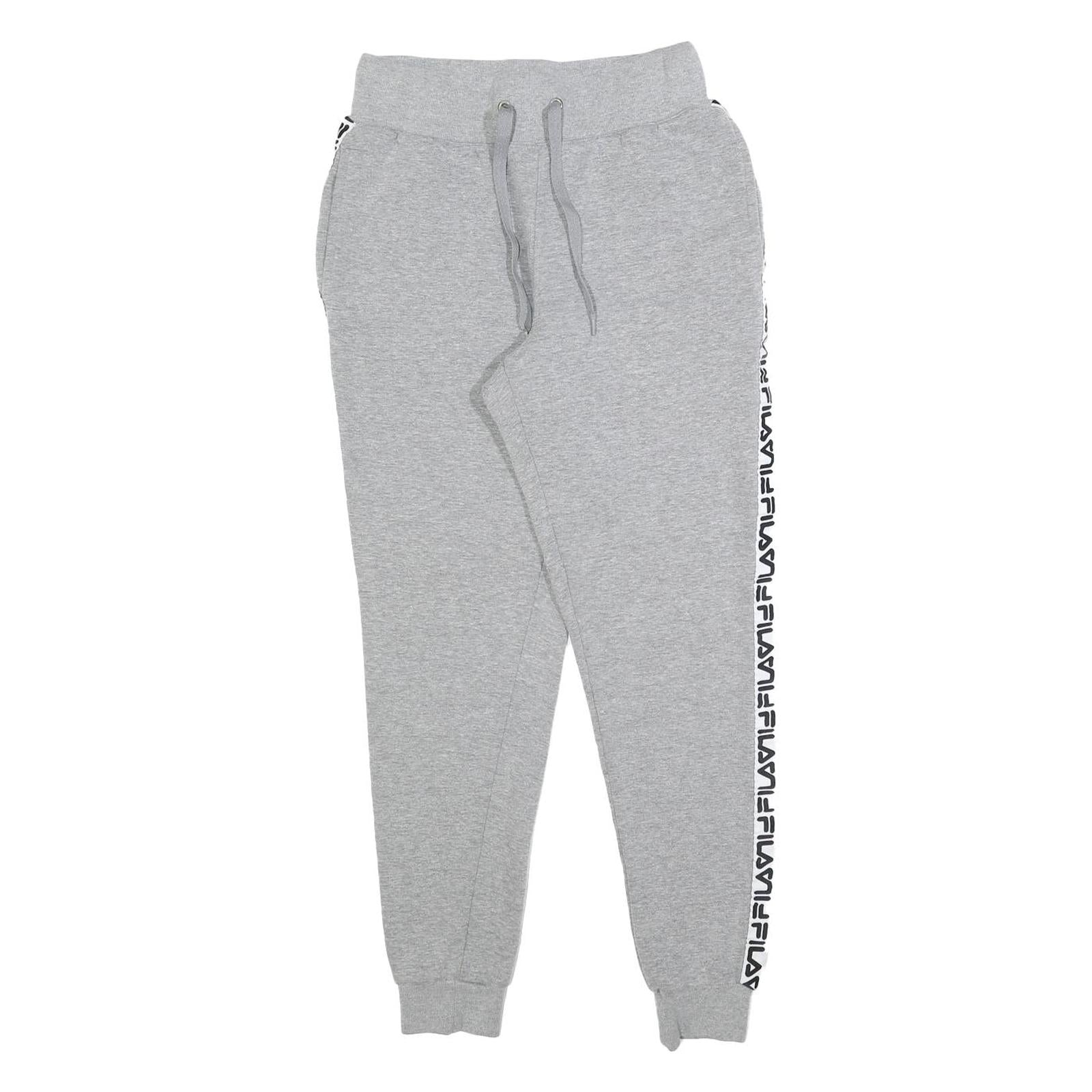 Buy FILA Womens Joggers Grey & Black S W26 L28 Cotton Blend Slim Tapered Refurbished - $31.19 FILA Womens Joggers Grey & Black S W26 L28 Cotton Blend Slim Tapered Refurbished - N/A refurbished available on Cerqular