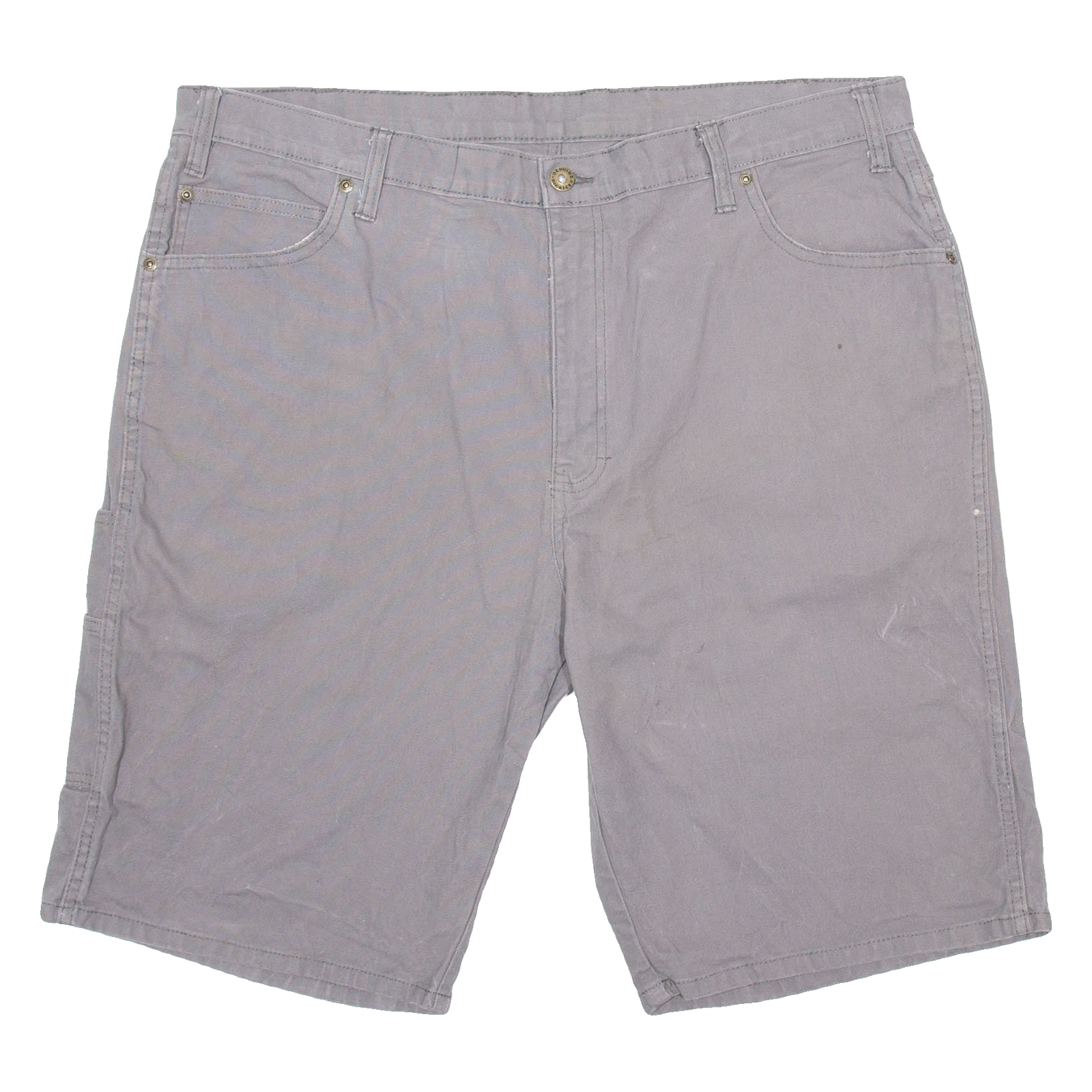 DICKIES Mens Workwear Shorts Grey Relaxed XL W40 Refurbished - N/A refurbished available on Cerqular
