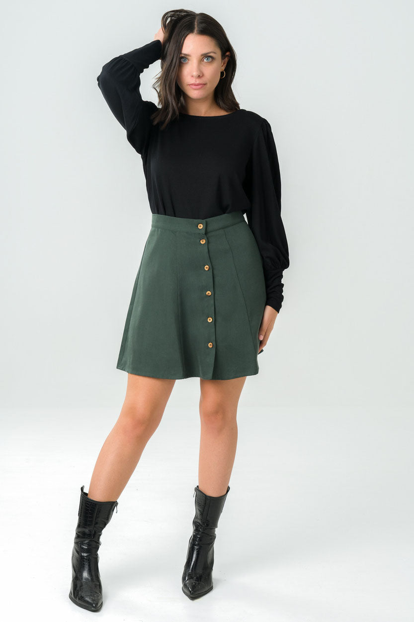 Jupe Parrotia verte | Size: XL Refurbished - Avani Apparel refurbished available on Cerqular