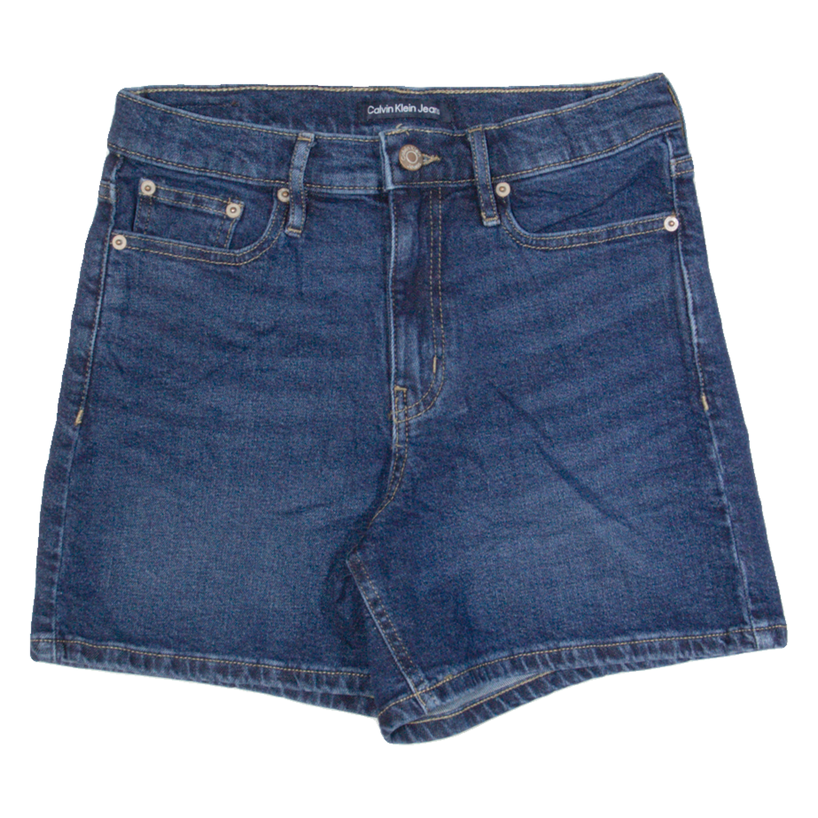 CALVIN KLEIN JEANS Womens Denim Shorts Blue S W25 Refurbished - N/A refurbished available on Cerqular