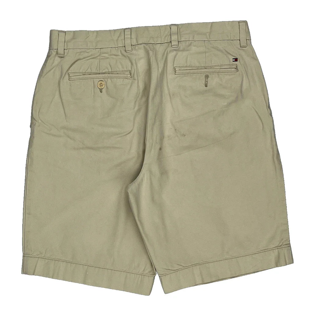 Buy Tommy Hilfiger Chino Shorts - 32W 10L Beige Cotton Refurbished - $12.05 Tommy Hilfiger Chino Shorts - 32W 10L Beige Cotton Refurbished - Thrifted (note: this is a term often used to describe second- refurbished available on Cerqular