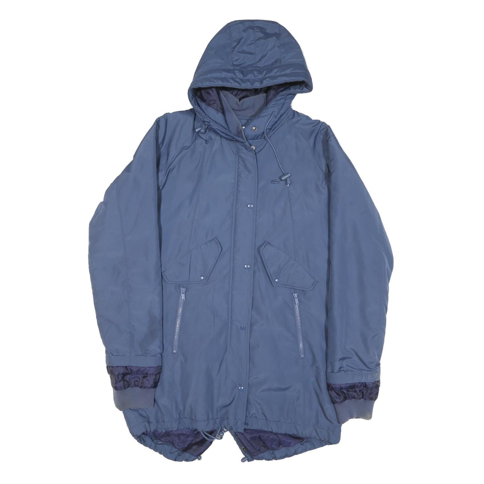 Buy LACOSTE Womens Blue Jacket L Polyester Blend Plain Hooded Zip Casual Refurbished - $50.69 LACOSTE Womens Blue Jacket L Polyester Blend Plain Hooded Zip Casual Refurbished - N/A refurbished available on Cerqular