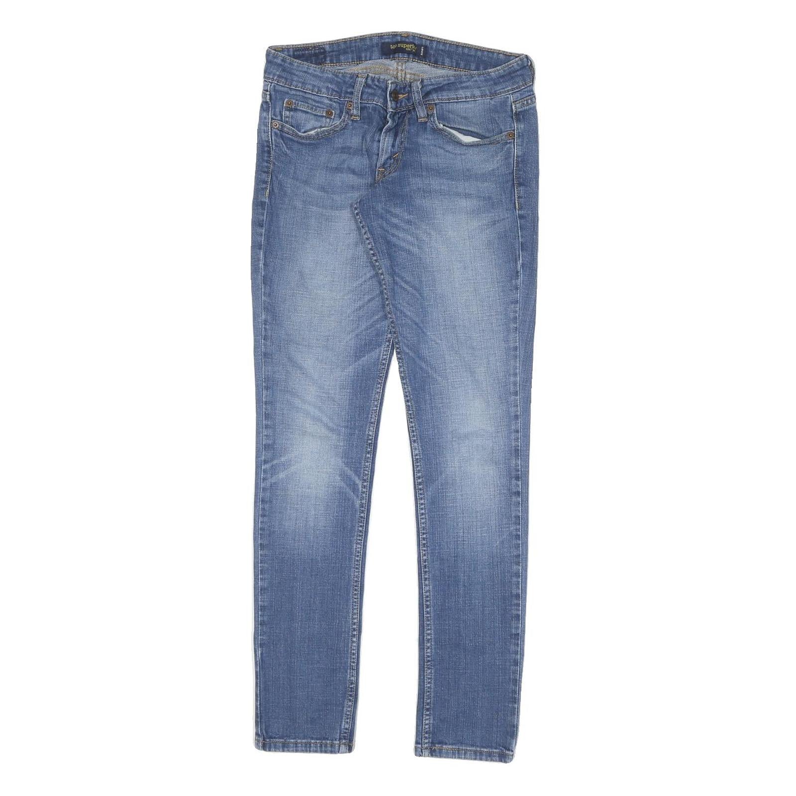 LEVI'S 524 Womens Jeans Blue Slim Skinny Denim W28 L30 Stretch Casual Refurbished - N/A refurbished available on Cerqular