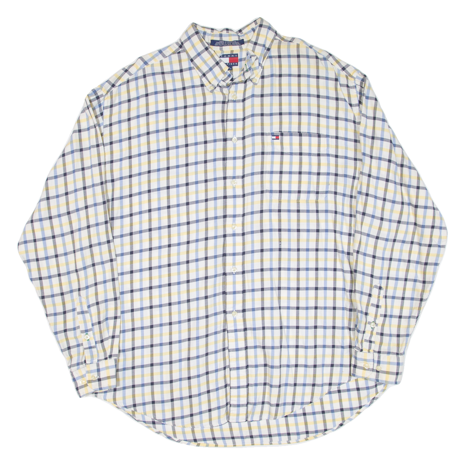 Buy TOMMY HILFIGER Mens Shirt Blue Check Long Sleeve XL Refurbished - $44.19 TOMMY HILFIGER Mens Shirt Blue Check Long Sleeve XL Refurbished - N/A refurbished available on Cerqular