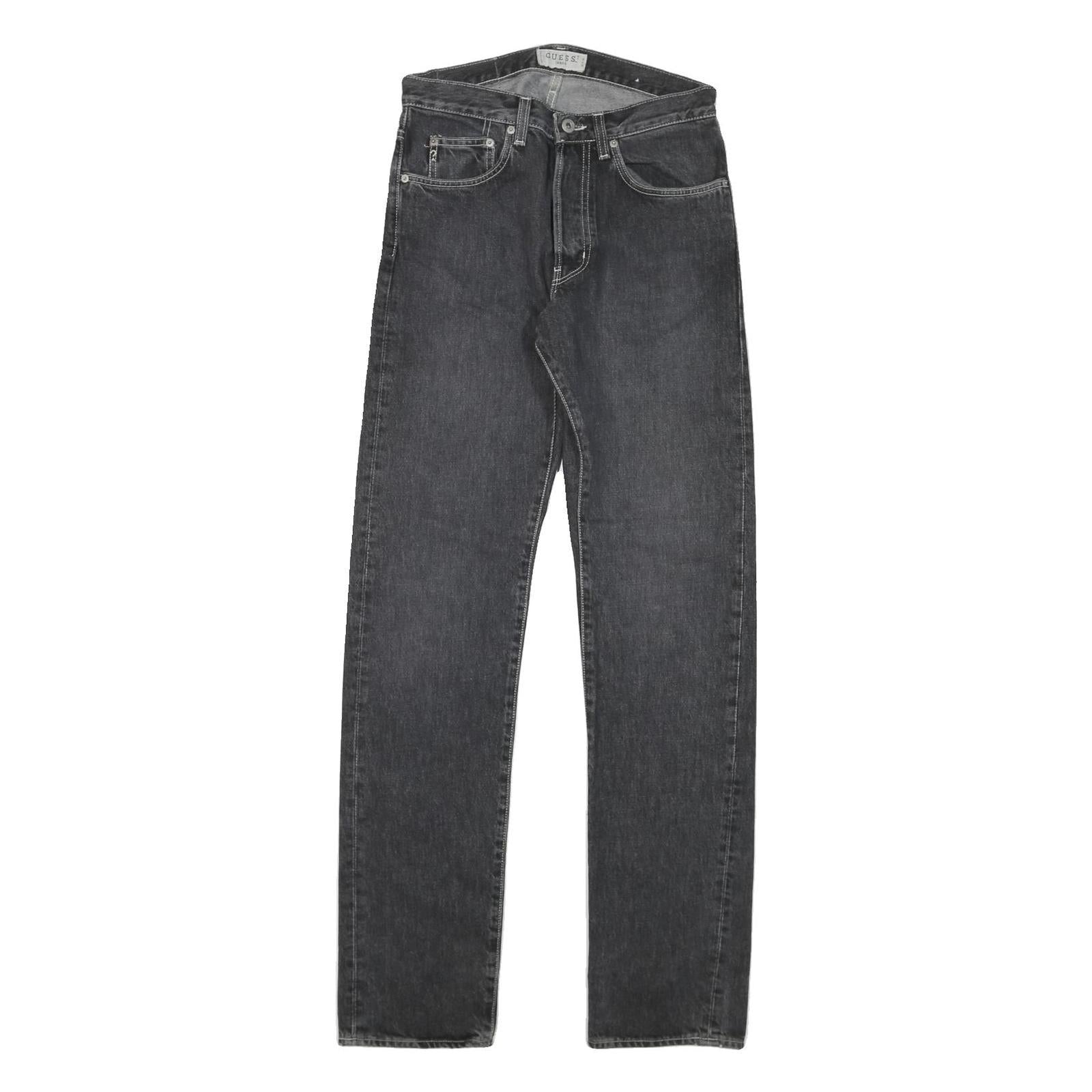 Buy GUESS Womens Regular Fit Straight Leg Denim Dark Wash Jeans W28 L33 Zip Closure Refurbished - $41.59 GUESS Womens Regular Fit Straight Leg Denim Dark Wash Jeans W28 L33 Zip Closure Refurbished - N/A refurbished available on Cerqular
