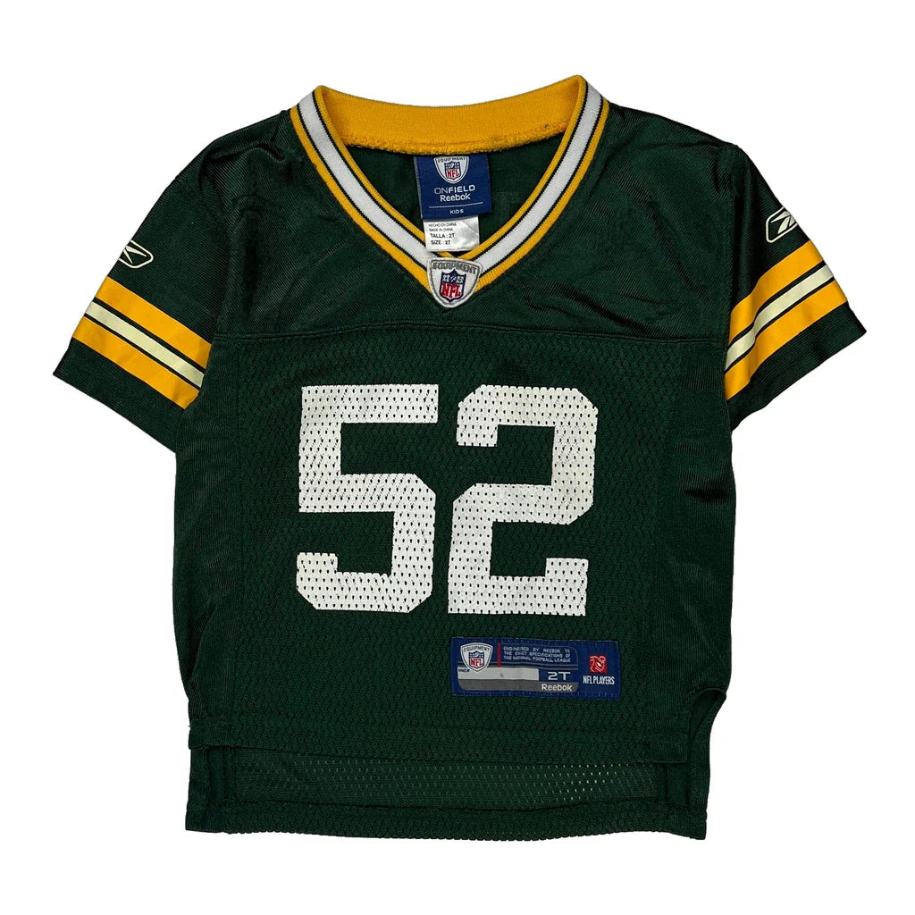 Age 2 Green Bay Packers Reebok Nfl Jersey - 2XS Green Polyester Refurbished - Thrifted (note: this is a term often used to describe second- refurbished available on Cerqular