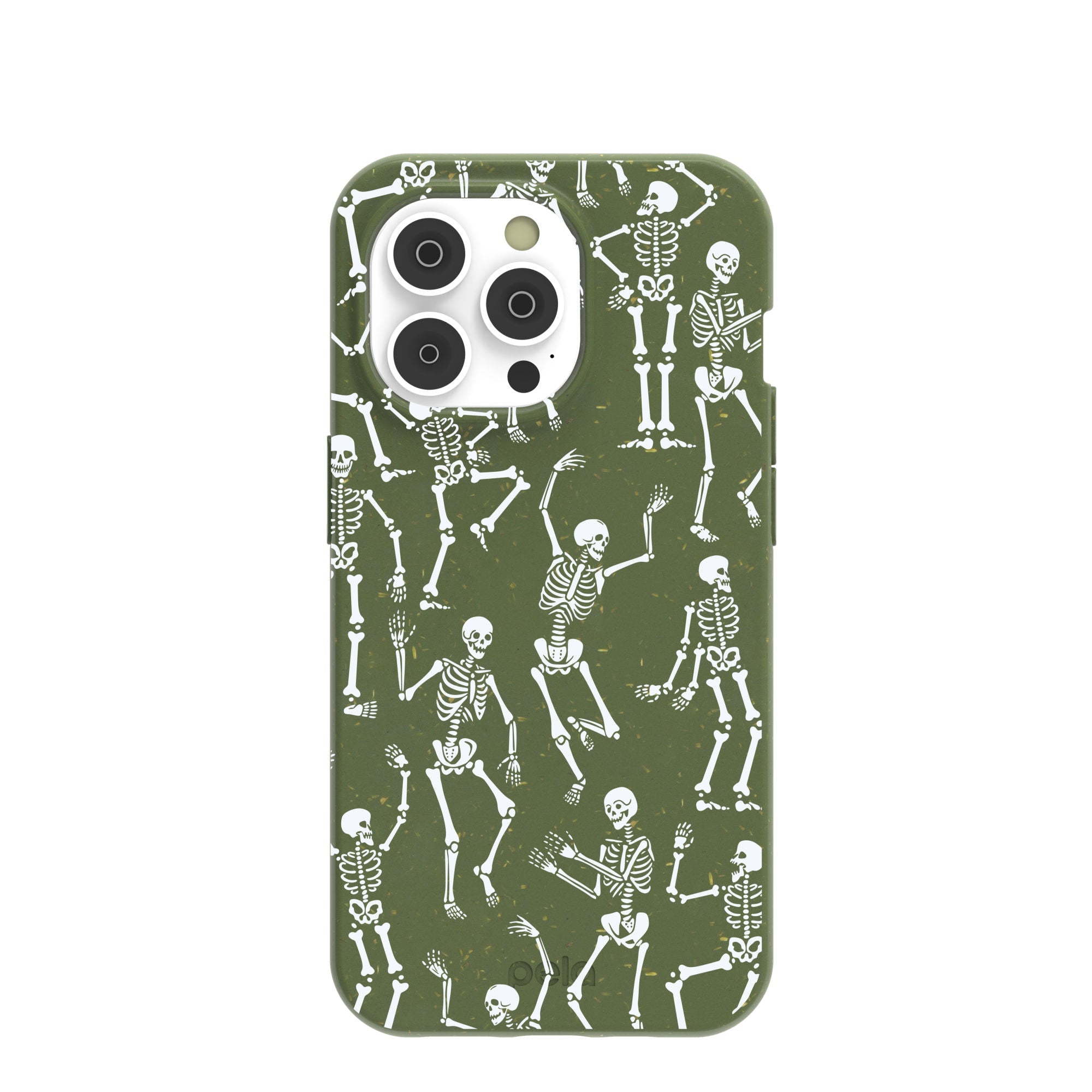 Forest Floor Boogie Bones iPhone 14 Pro Case Refurbished - Pela Case refurbished available on Cerqular
