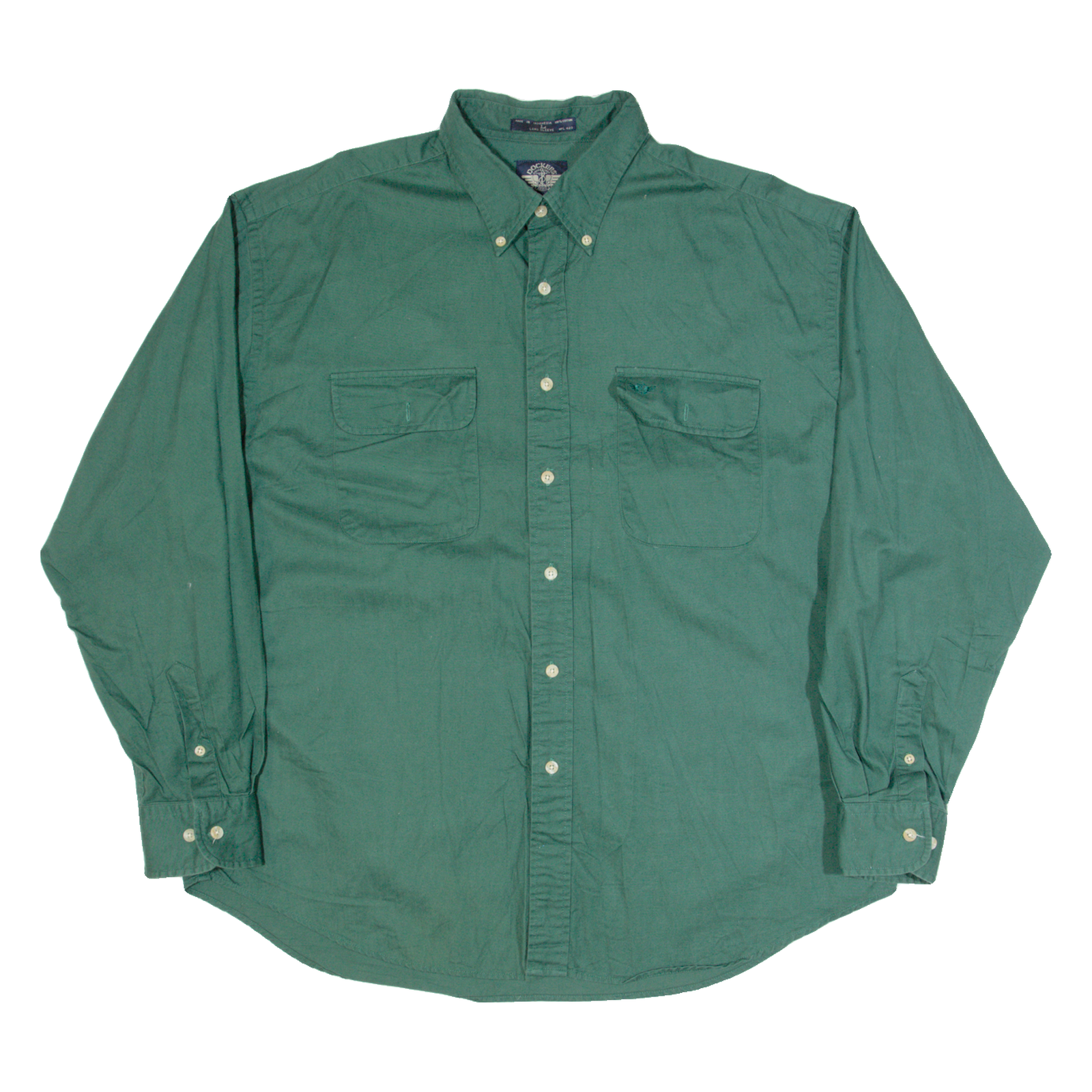 Buy DOCKERS Mens Plain Shirt Green Long Sleeve L Refurbished - $27.29 DOCKERS Mens Plain Shirt Green Long Sleeve L Refurbished - N/A refurbished available on Cerqular