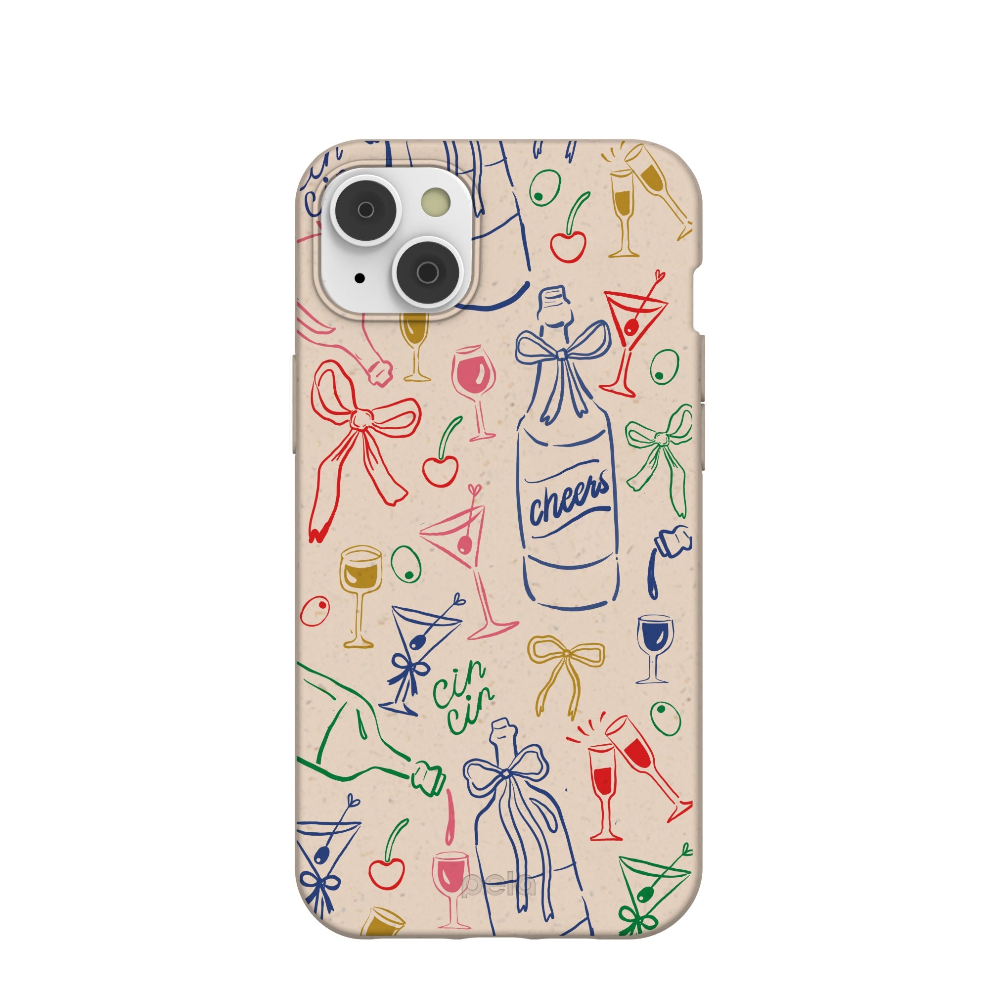 Seashell Midnight Toast iPhone 14 Plus Case Refurbished - Pela Case refurbished available on Cerqular