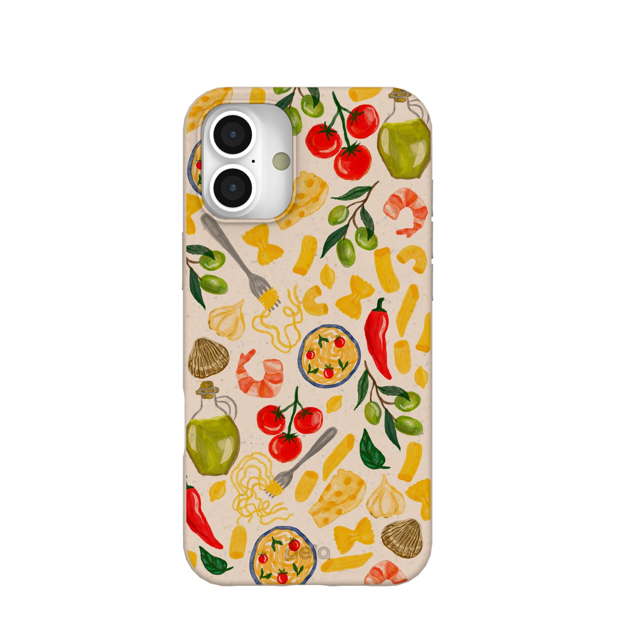 Seashell Pasta Alchemy iPhone 16 Plus Case Refurbished - Pela Case refurbished available on Cerqular