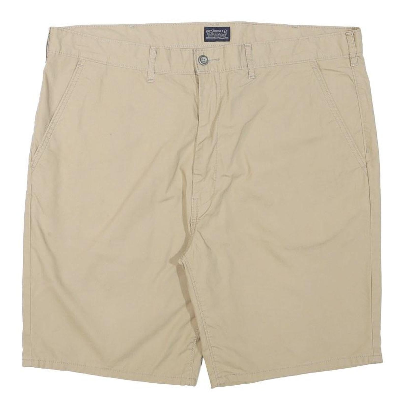 LEVI'S Mens Shorts Beige Casual Plain 3XL W40 Cotton Blend Summer Refurbished - N/A refurbished available on Cerqular