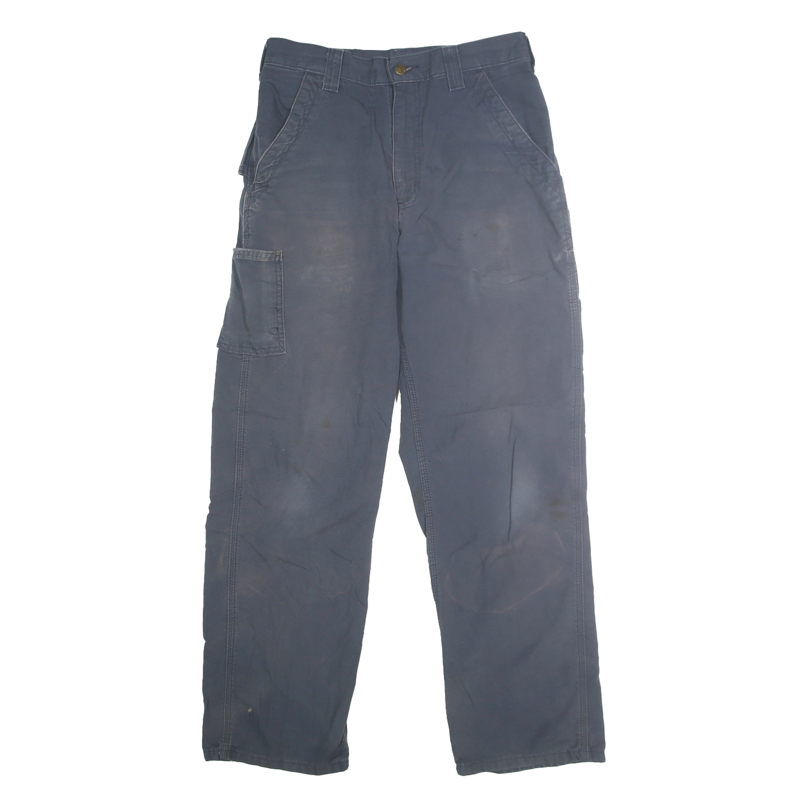Buy CARHARTT Mens Cotton Regular Fit Blue Workwear Trousers W30 L30 Durable Refurbished - $44.19 CARHARTT Mens Cotton Regular Fit Blue Workwear Trousers W30 L30 Durable Refurbished - N/A refurbished available on Cerqular