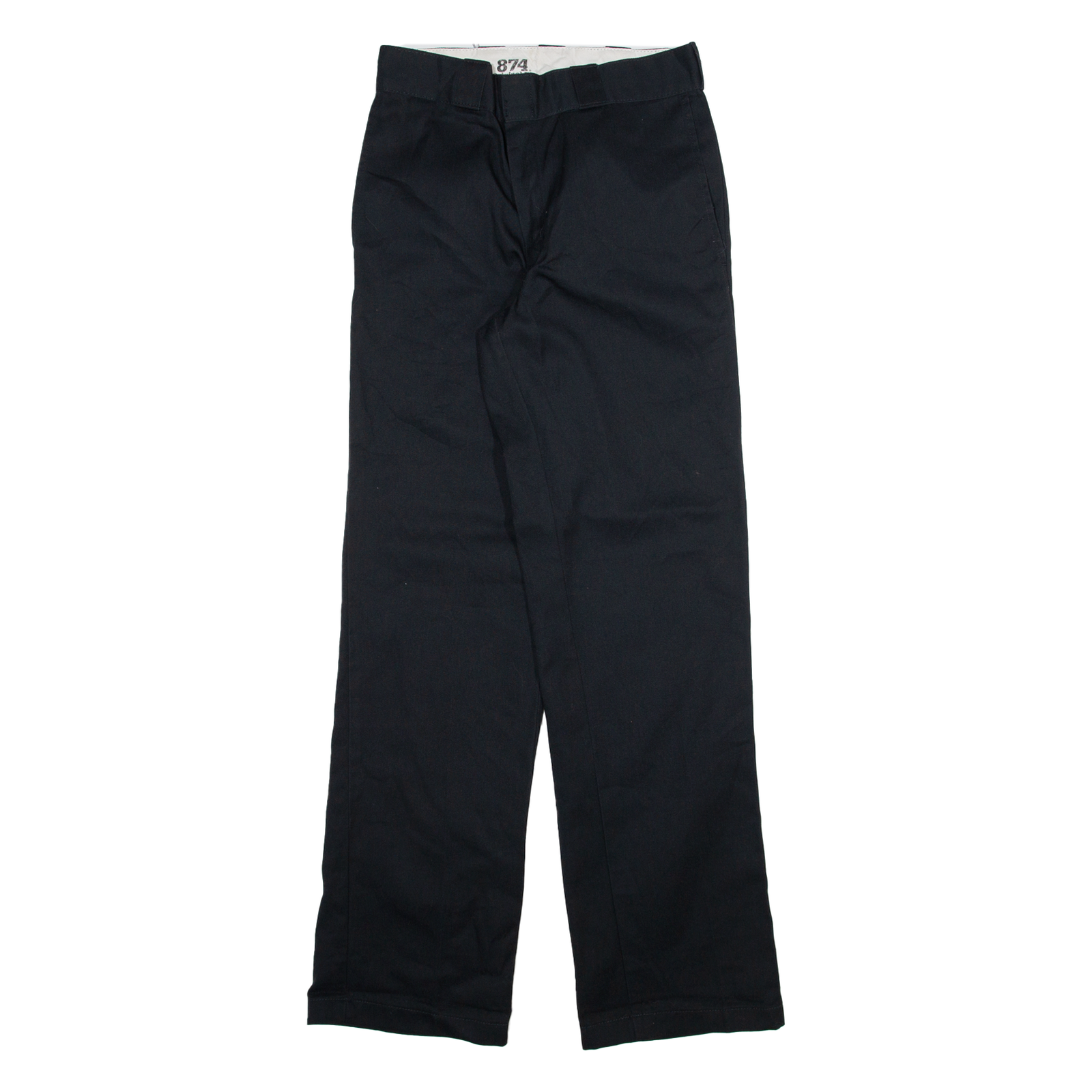 DICKIES 874 Workwear Mens Trousers Black Regular Straight W26 L31 Refurbished - N/A refurbished available on Cerqular