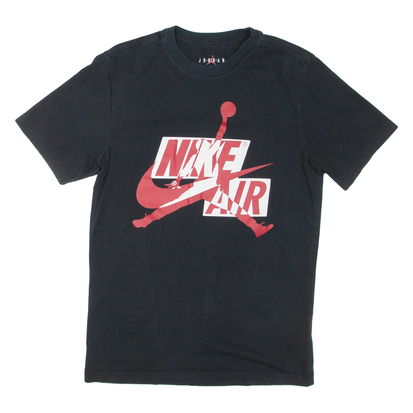 AIR JORDAN Mens T-Shirt Black S Refurbished - N/A refurbished available on Cerqular