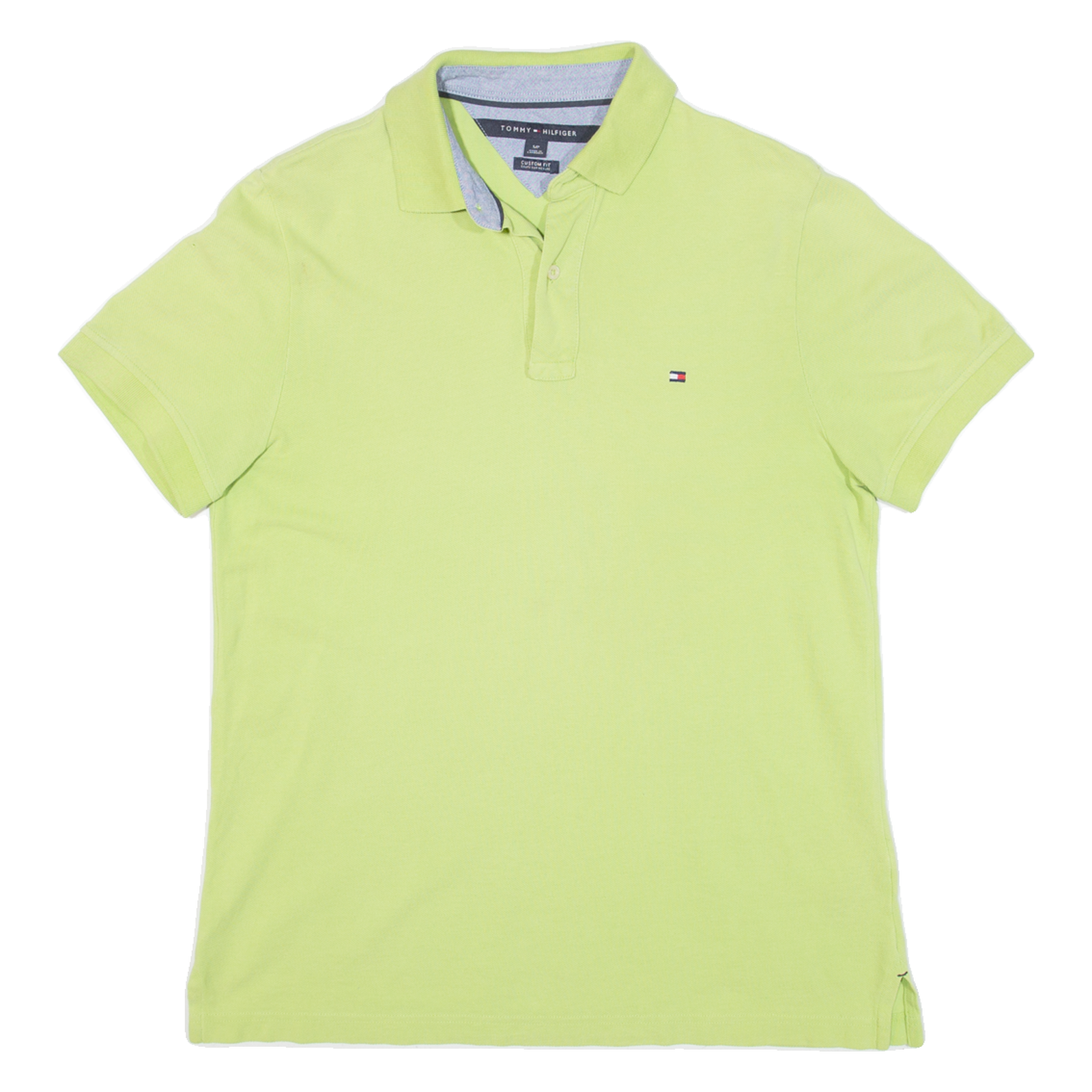TOMMY HILFIGER Custom Fit Mens Polo Shirt Green S Refurbished - N/A refurbished available on Cerqular