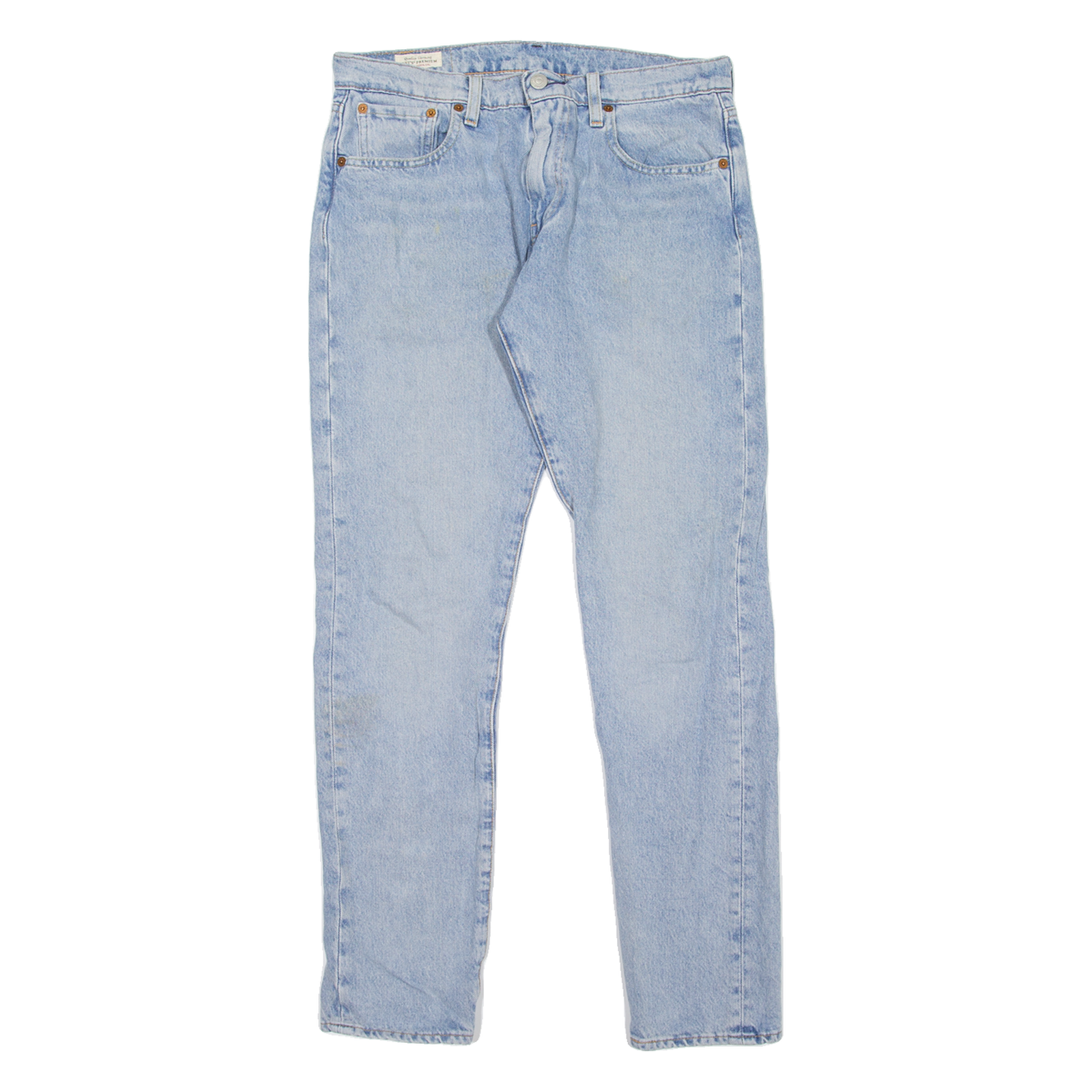 LEVI'S 512 BIG E Jeans Mens Blue Slim Tapered Stone Wash W30 L32 Refurbished - N/A refurbished available on Cerqular