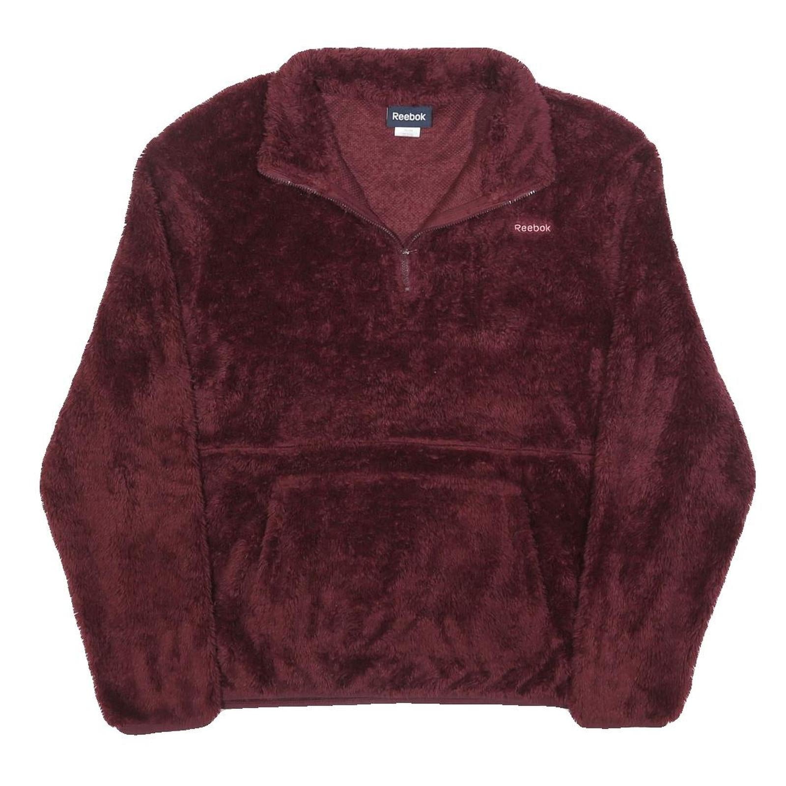 Buy REEBOK Womens Maroon Jumper Plain 1/4 Zip Pullover XL Soft Polyester Comfort Refurbished - $41.59 REEBOK Womens Maroon Jumper Plain 1/4 Zip Pullover XL Soft Polyester Comfort Refurbished - N/A refurbished available on Cerqular
