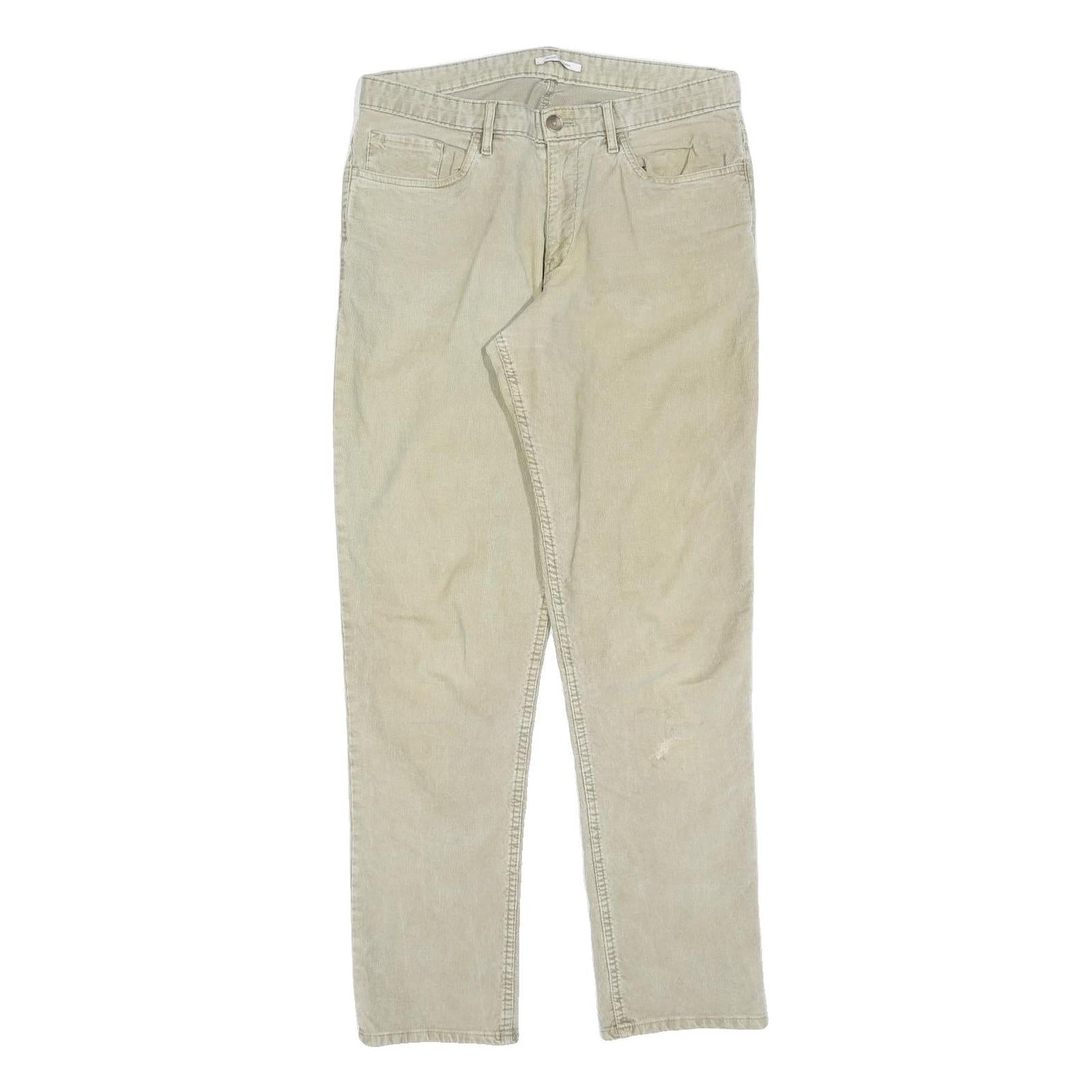 Buy CALVIN KLEIN Mens Cotton Blend Beige Slim Straight Trousers W31 L32 Casual Wear Refurbished - $29.89 CALVIN KLEIN Mens Cotton Blend Beige Slim Straight Trousers W31 L32 Casual Wear Refurbished - N/A refurbished available on Cerqular