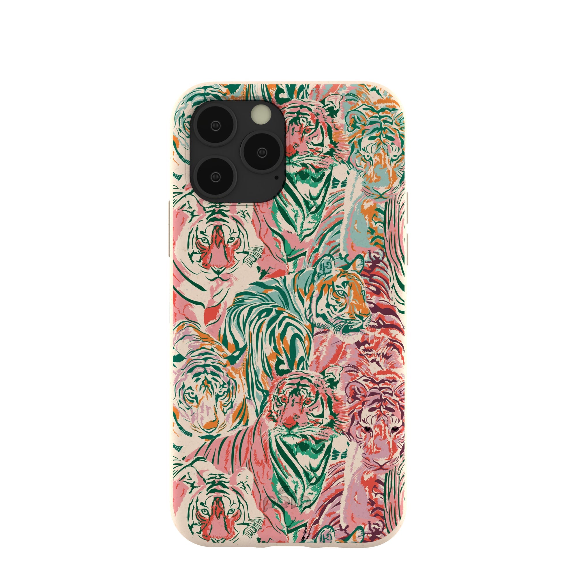 Seashell Hidden Tigers iPhone 11 Pro Case Refurbished - Pela Case refurbished available on Cerqular
