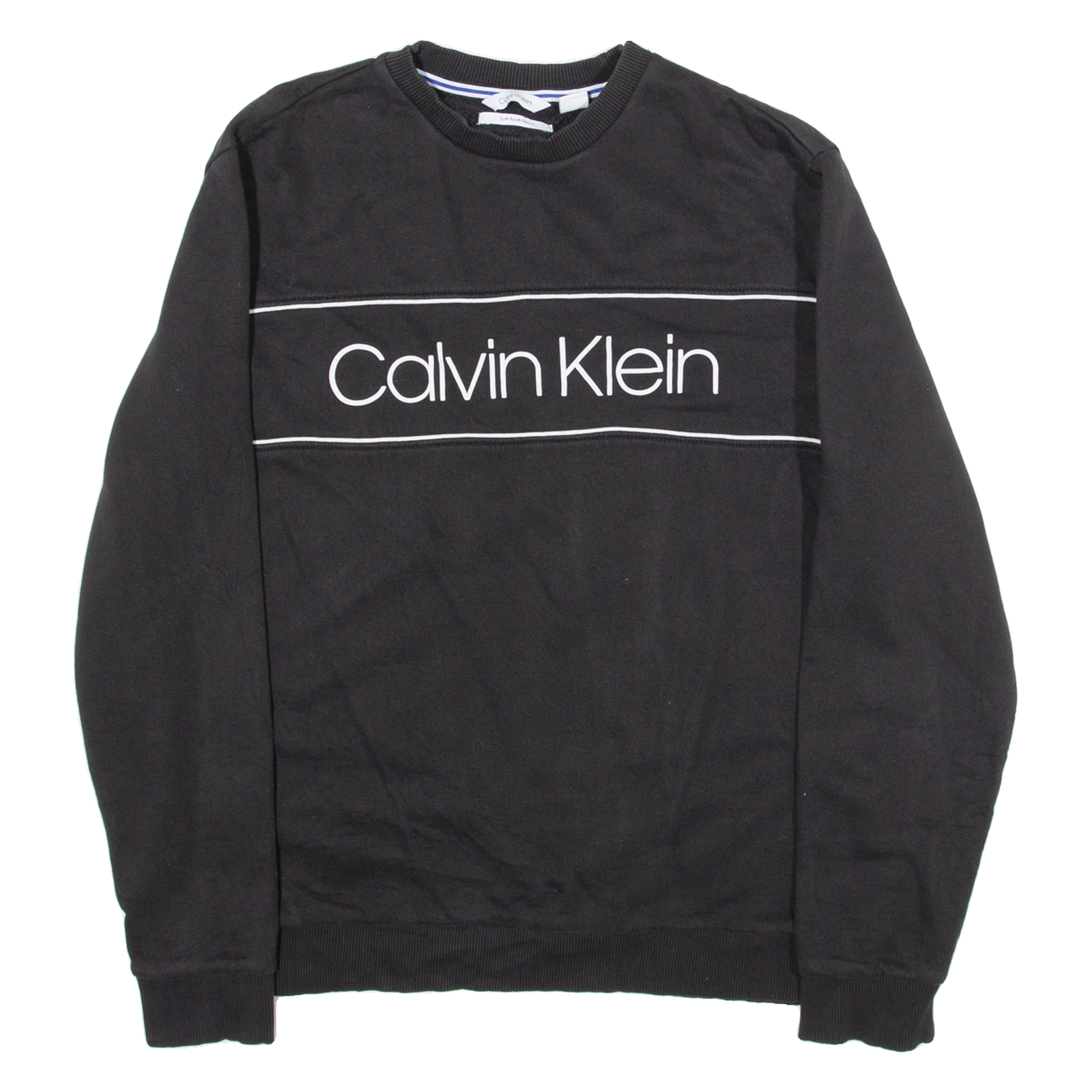 Buy CALVIN KLEIN Soft Touch Fleece Mens Sweatshirt Black M Refurbished - $36.39 CALVIN KLEIN Soft Touch Fleece Mens Sweatshirt Black M Refurbished - N/A refurbished available on Cerqular