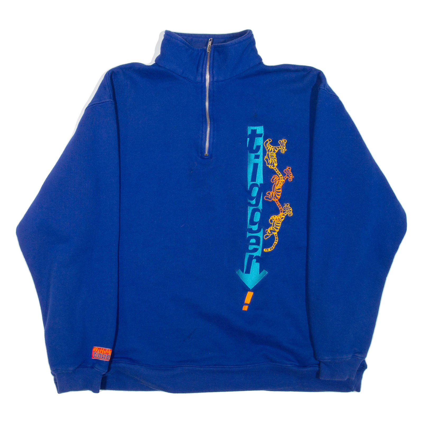 Buy THE DISNEY STORE Tigger Womens Sweatshirt Blue 1/4 Zip L Refurbished - $27.29 THE DISNEY STORE Tigger Womens Sweatshirt Blue 1/4 Zip L Refurbished - N/A refurbished available on Cerqular