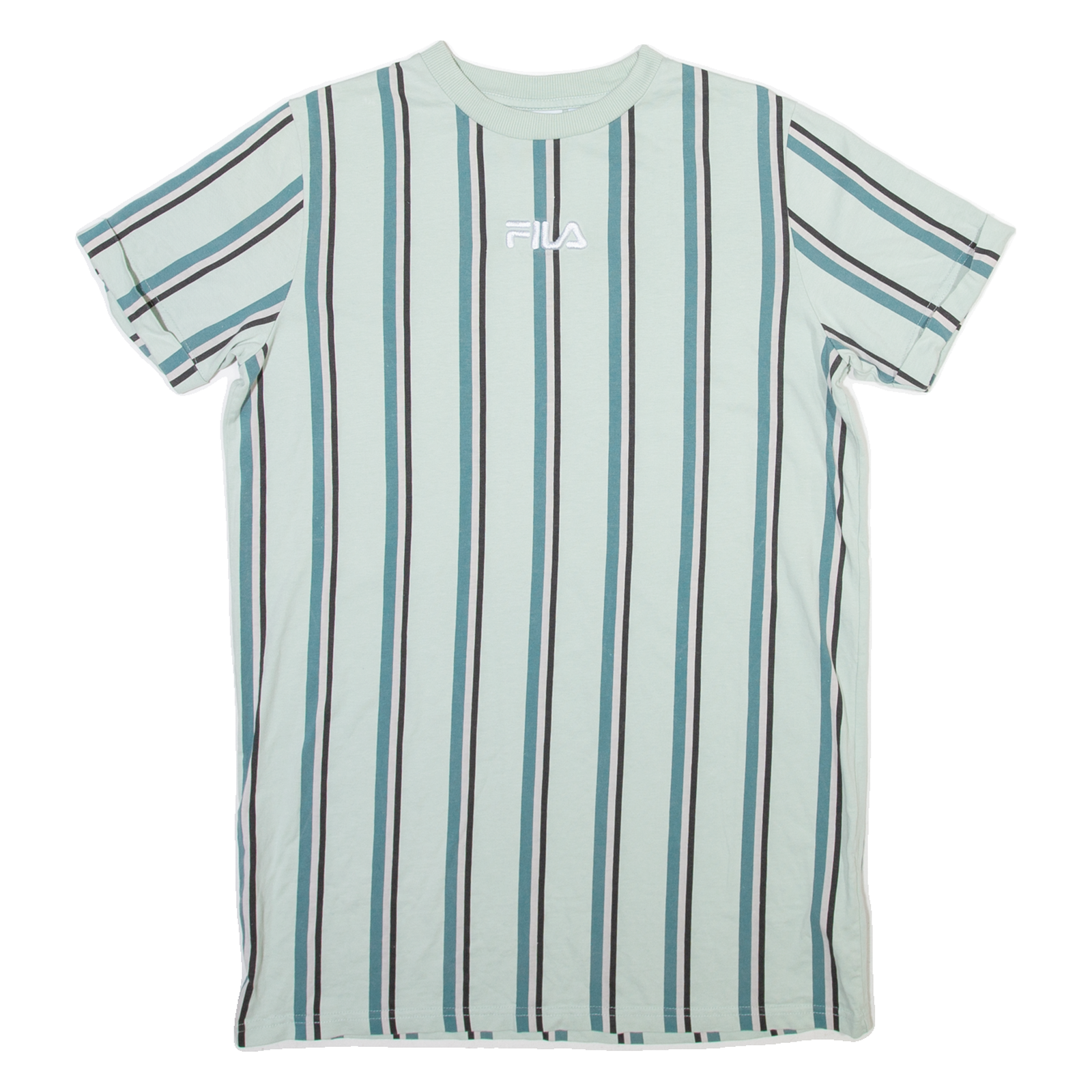 FILA Striped Mens T-Shirt Blue Crew Neck XS Refurbished - N/A refurbished available on Cerqular