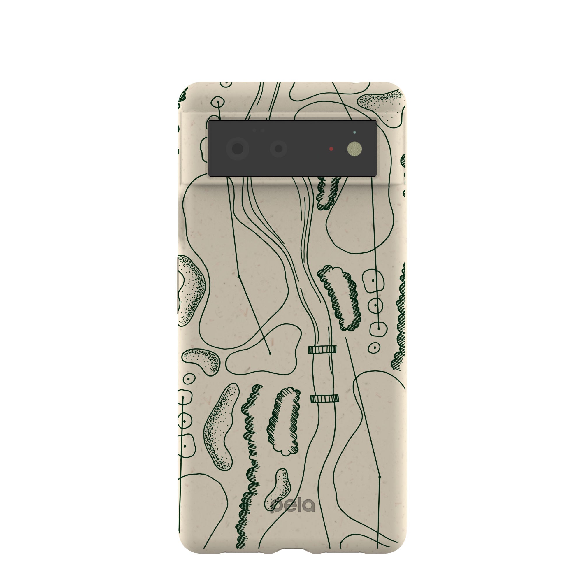 London Fog Golf Course Google Pixel 6 Case Refurbished - Pela Case refurbished available on Cerqular