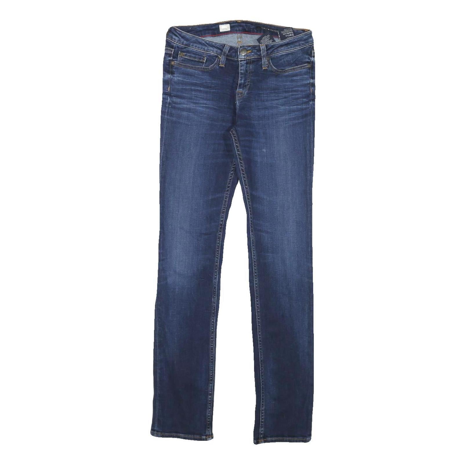 TOMMY HILFIGER Womens Jeans Blue Slim Skinny Denim Medium W26 L30 Stretch Refurbished - N/A refurbished available on Cerqular