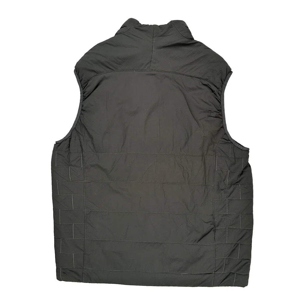 Patagonia Gilet - Large Grey Polyester Refurbished - Thrifted (note: this is a term often used to describe second- refurbished available on Cerqular