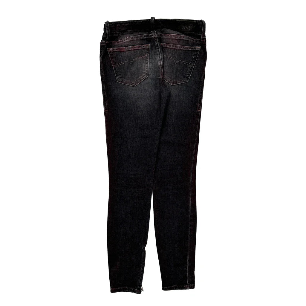 Diesel Skinny Jeans - 24W UK 2 Dark Wash Cotton Refurbished - Thrifted (note: this is a term often used to describe second- refurbished available on Cerqular