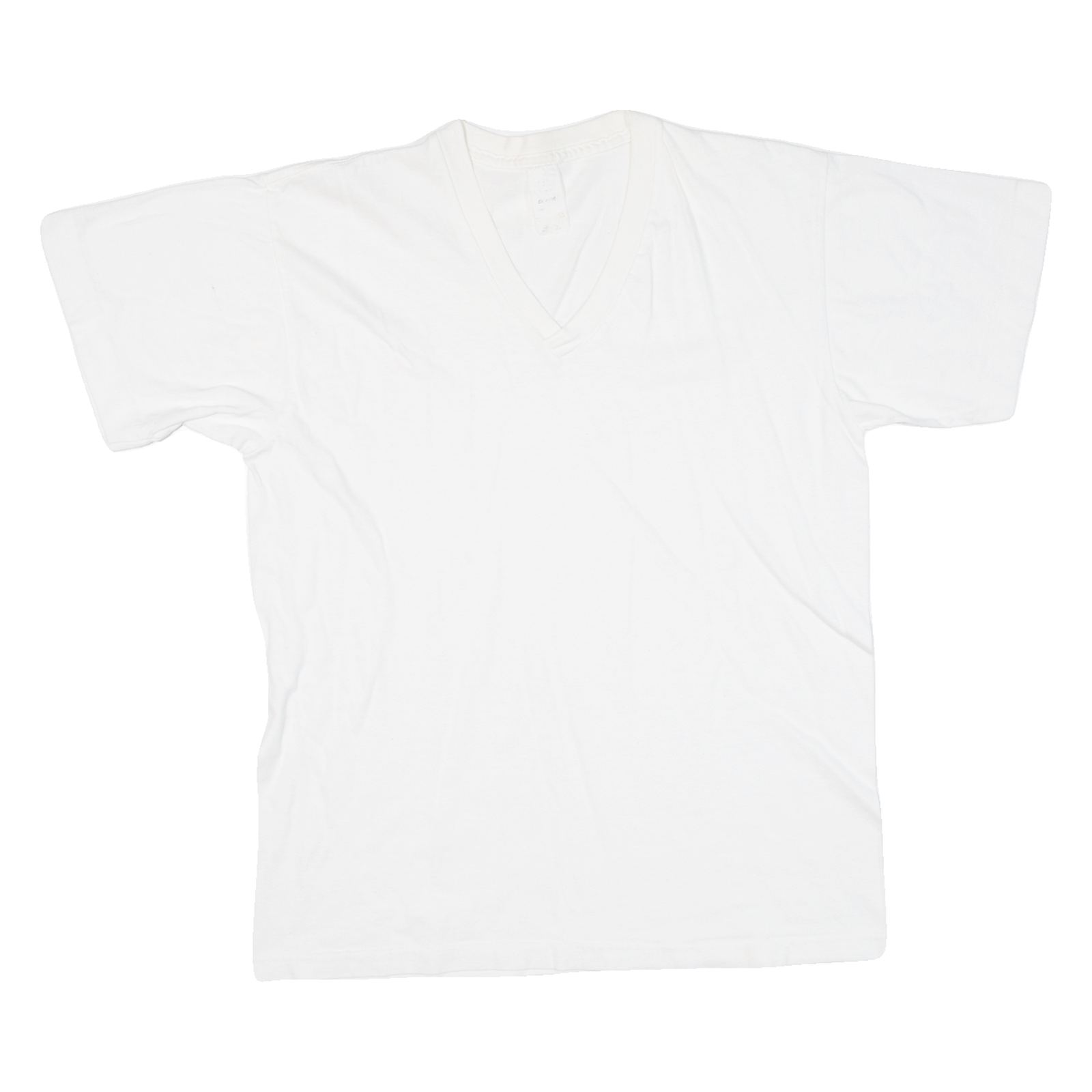 Buy Mens T-Shirt White V-Neck M Refurbished - $12.99 Mens T-Shirt White V-Neck M Refurbished - N/A refurbished available on Cerqular