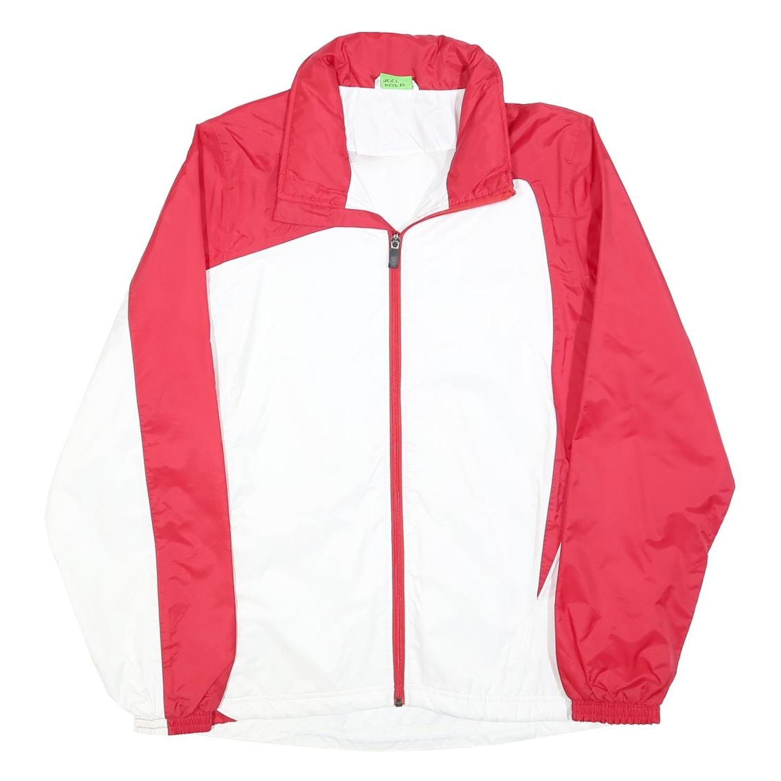 ERIMA Mens Red & White Suisse Zip Jacket M Polyester Blend Plain Sportswear Refurbished - N/A refurbished available on Cerqular