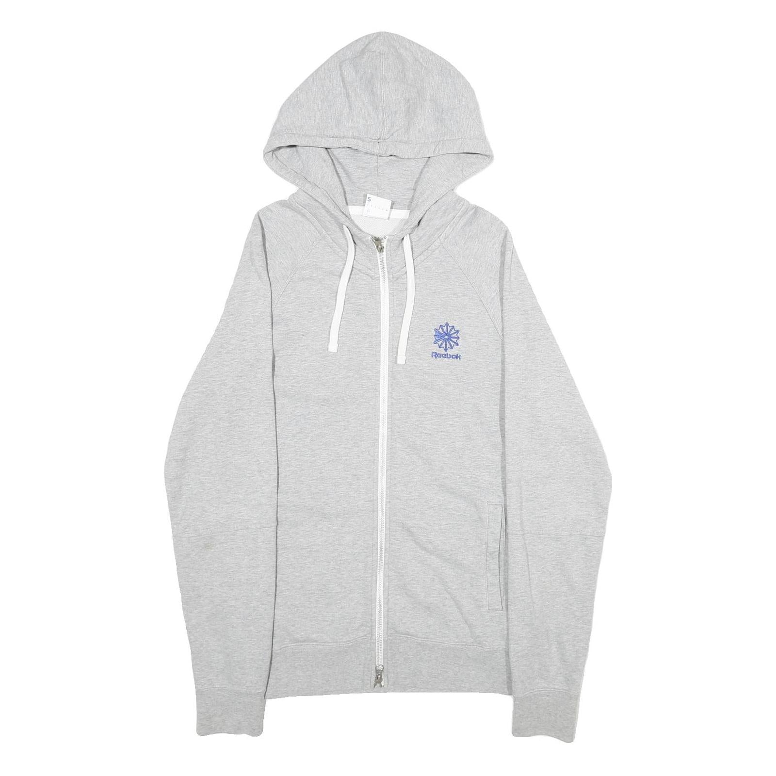 Buy REEBOK Mens Grey Full Zip Hoodie S Cotton Casual Tracksuit Top Refurbished - $29.89 REEBOK Mens Grey Full Zip Hoodie S Cotton Casual Tracksuit Top Refurbished - N/A refurbished available on Cerqular