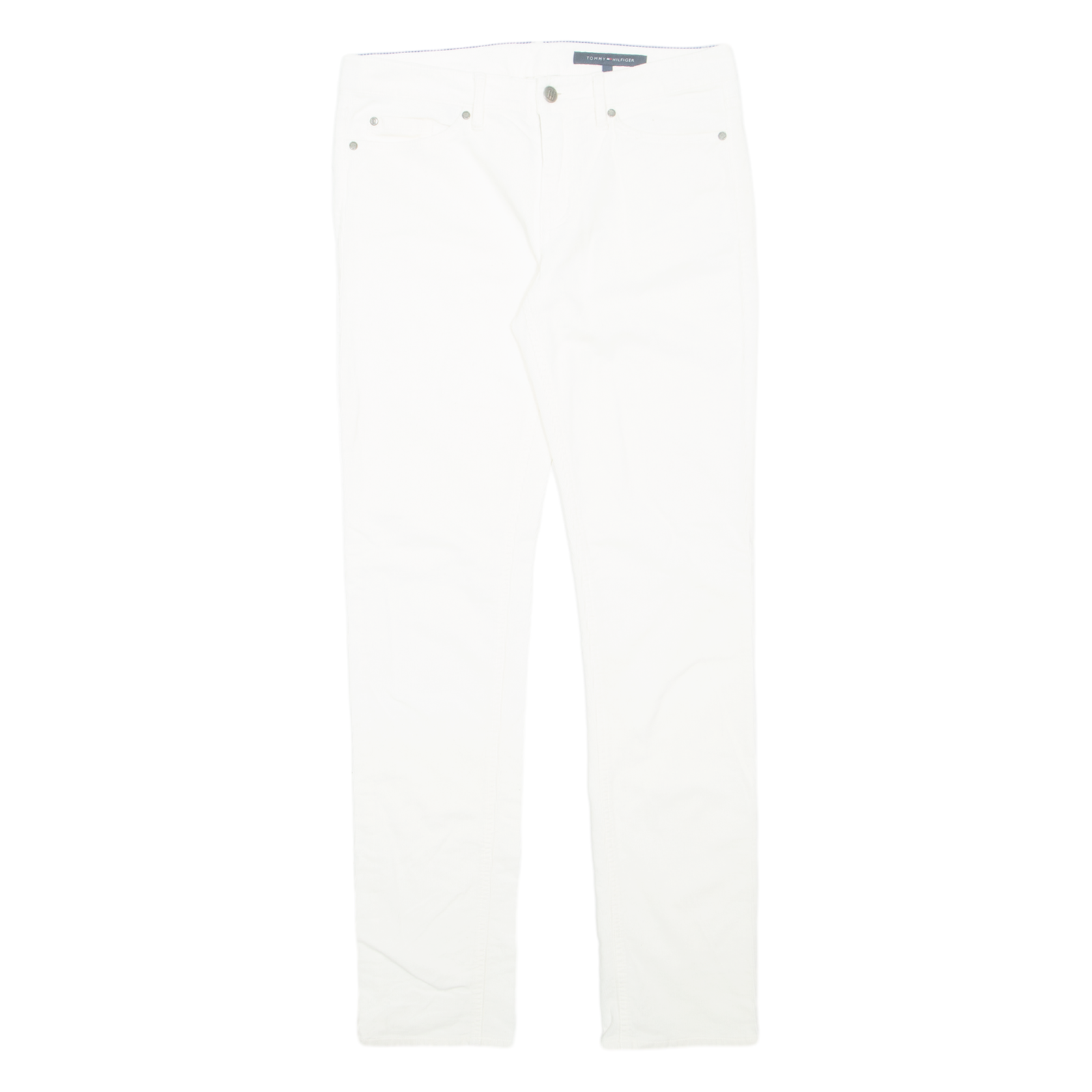 Buy TOMMY HILFIGER Womens Corduroy Trousers White Regular Tapered W30 L31 Refurbished - $36.39 TOMMY HILFIGER Womens Corduroy Trousers White Regular Tapered W30 L31 Refurbished - N/A refurbished available on Cerqular