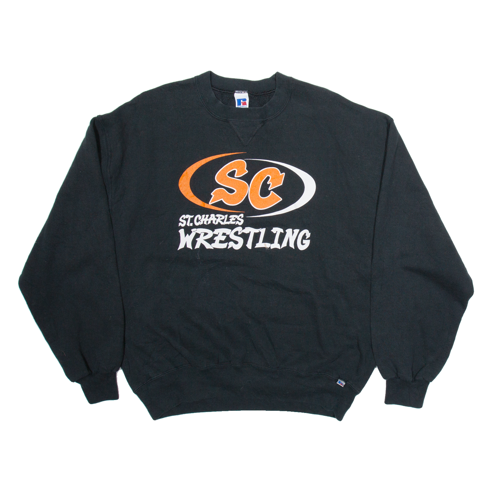 Buy RUSSELL ATHLETIC ST. Charles Wrestling Mens Sweatshirt Black USA XL Refurbished - $28.59 RUSSELL ATHLETIC ST. Charles Wrestling Mens Sweatshirt Black USA XL Refurbished - N/A refurbished available on Cerqular