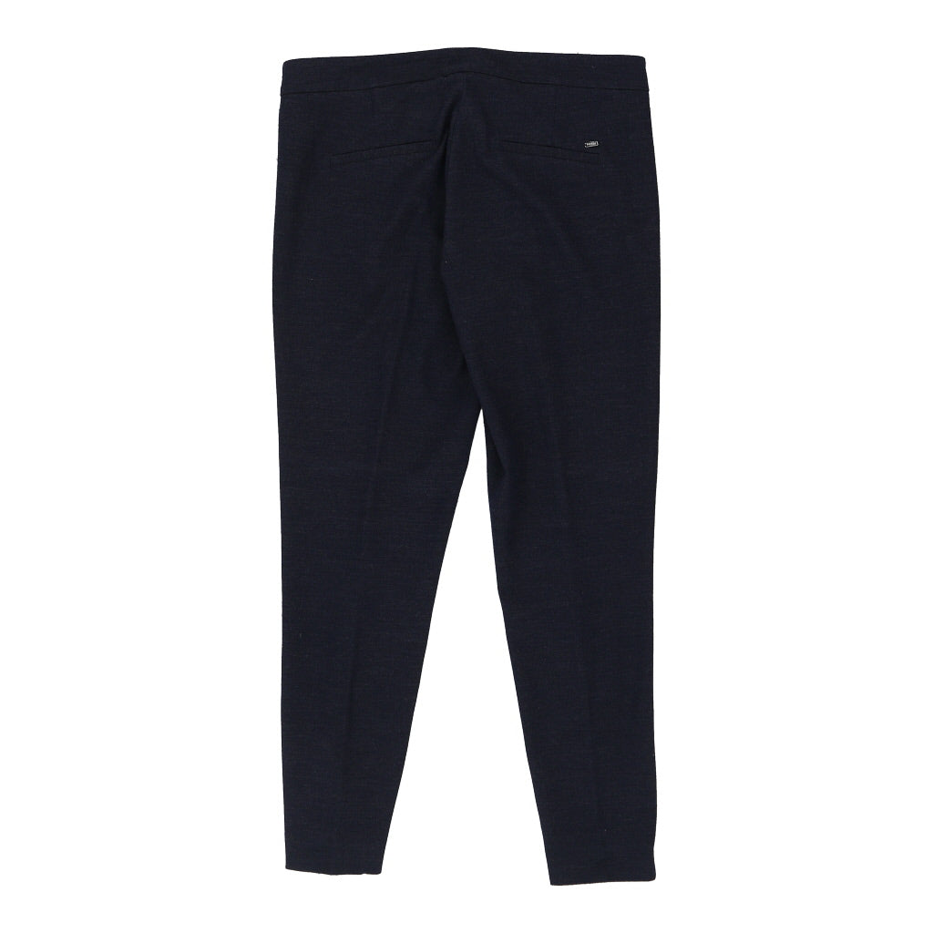 Tommy Hilfiger Trousers - 34W UK 14 Navy Cotton Refurbished - Thrifted (note: this is a term often used to describe second- refurbished available on Cerqular