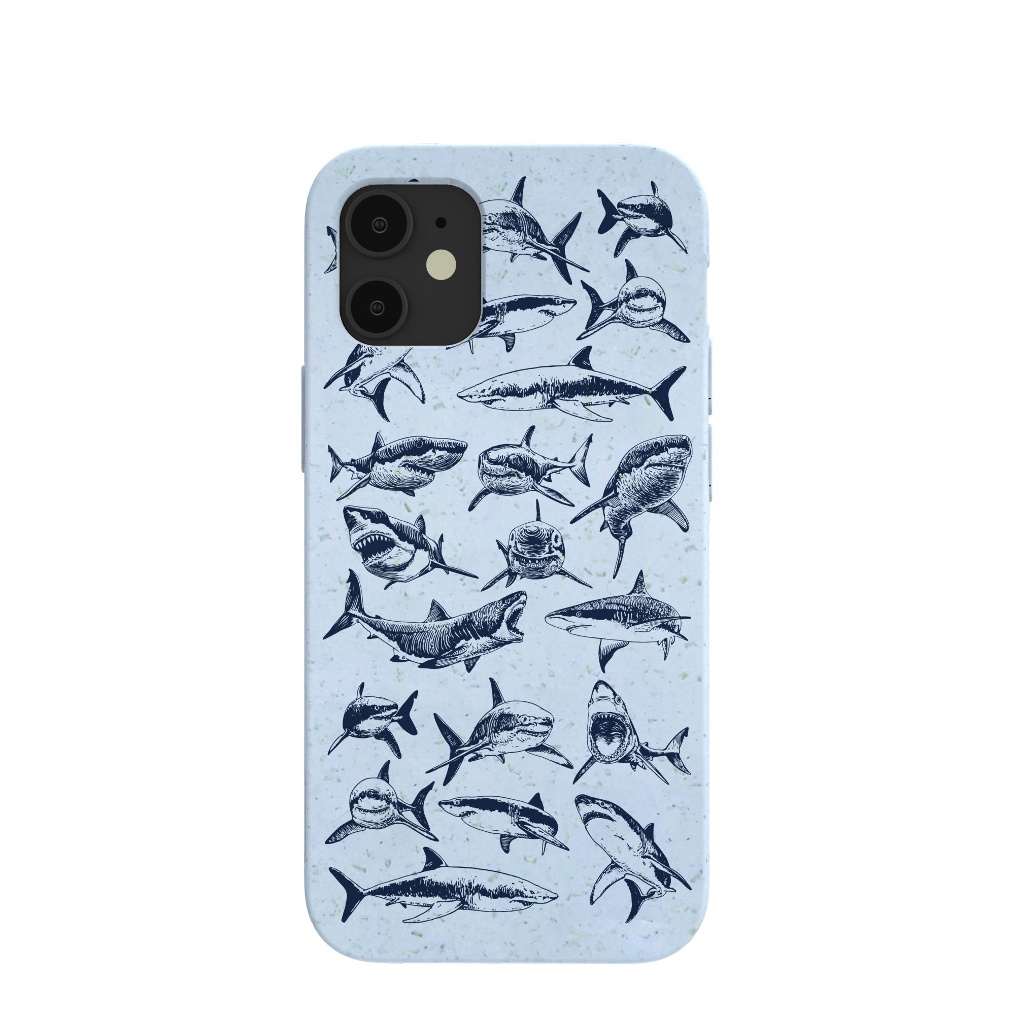 Powder Blue Great White iPhone 12 Mini Case Refurbished - Pela Case refurbished available on Cerqular