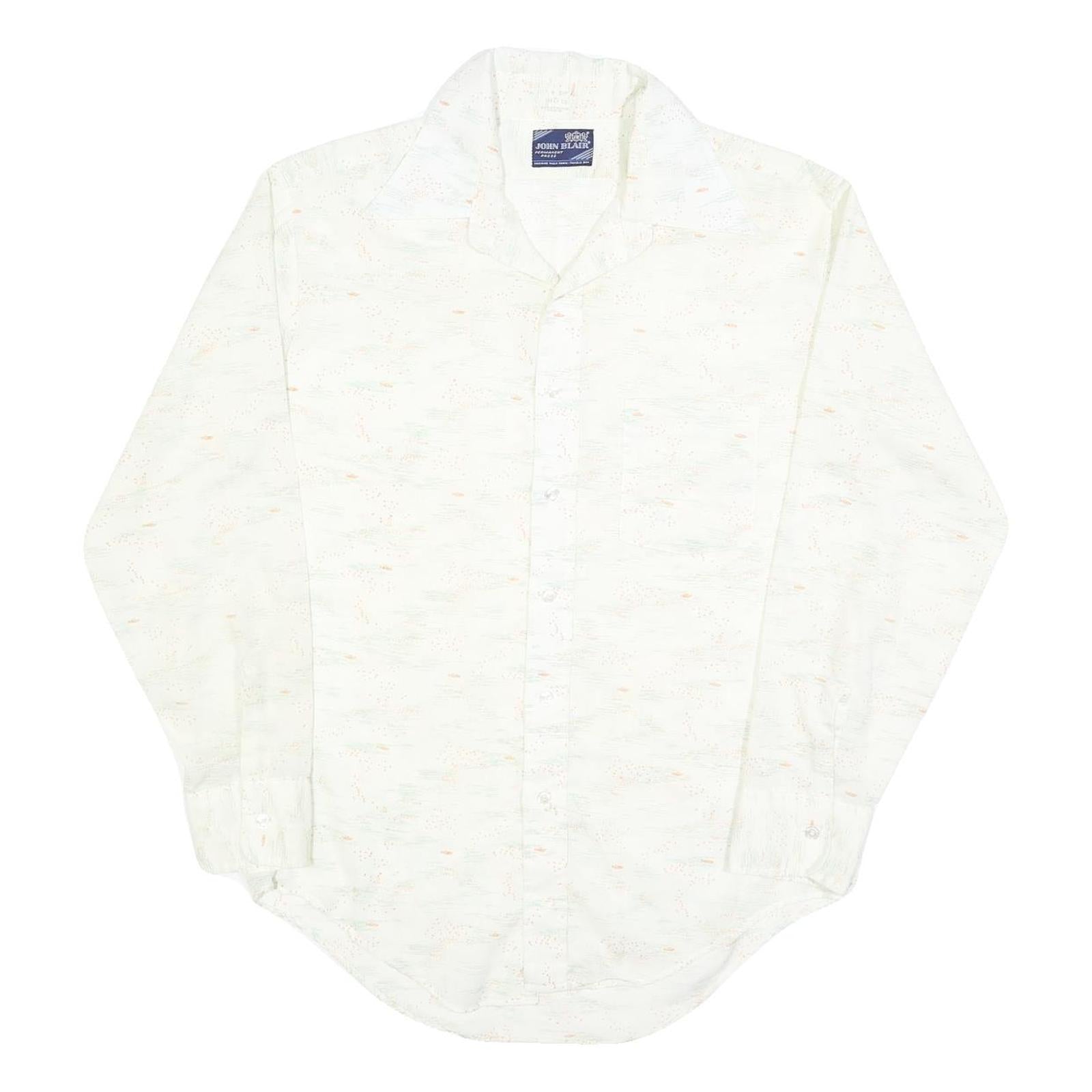 Buy JOHN BLAIR Mens White Cotton Blend Long Sleeve Shirt L Lightweight Workwear Refurbished - $16.89 JOHN BLAIR Mens White Cotton Blend Long Sleeve Shirt L Lightweight Workwear Refurbished - N/A refurbished available on Cerqular