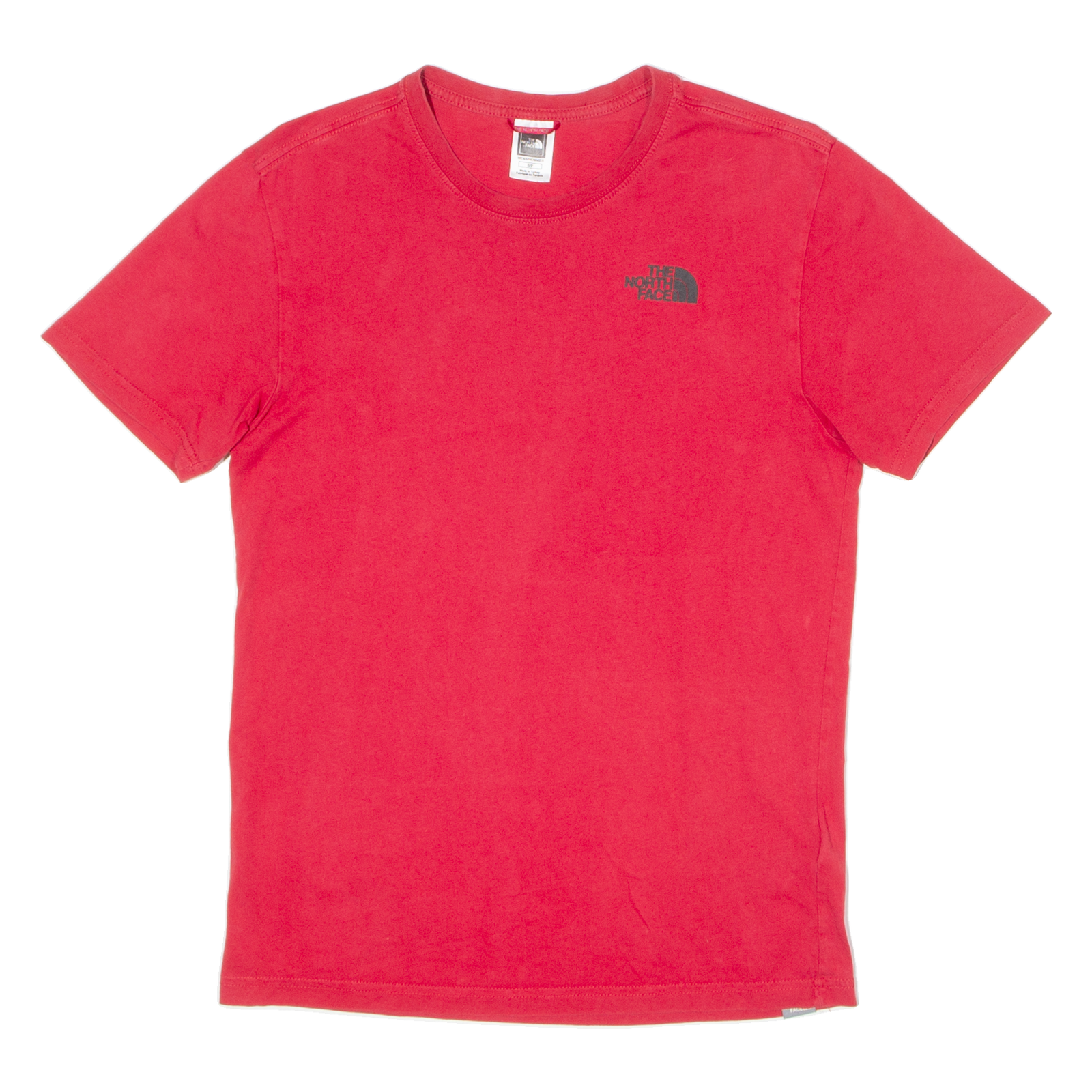 THE NORTH FACE Mens T-Shirt Red Crew Neck S Refurbished - N/A refurbished available on Cerqular