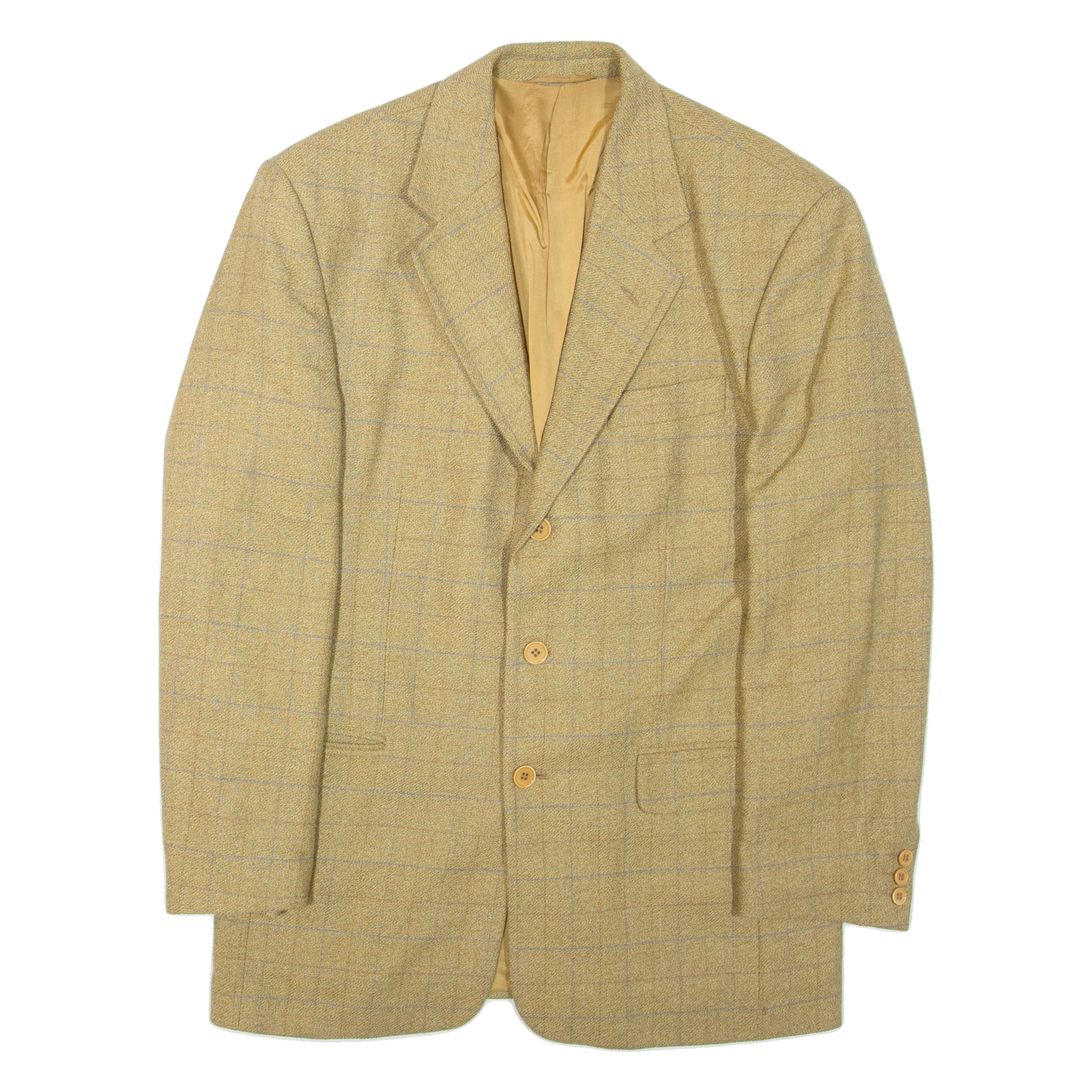 Mens Blazer Jacket Brown Check XL Refurbished - N/A refurbished available on Cerqular