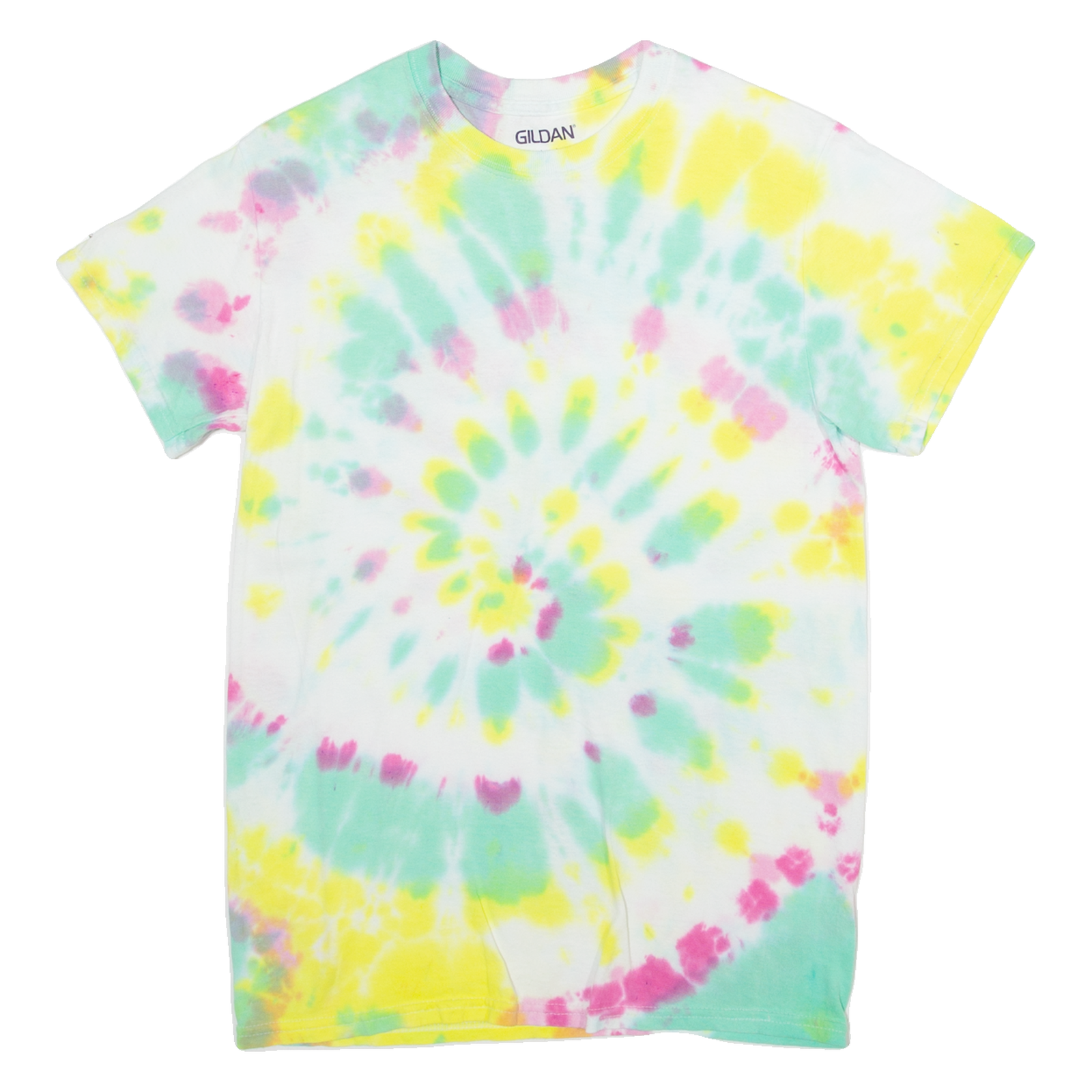 GILDAN Womens Tie Dye T-Shirt White S Refurbished - N/A refurbished available on Cerqular