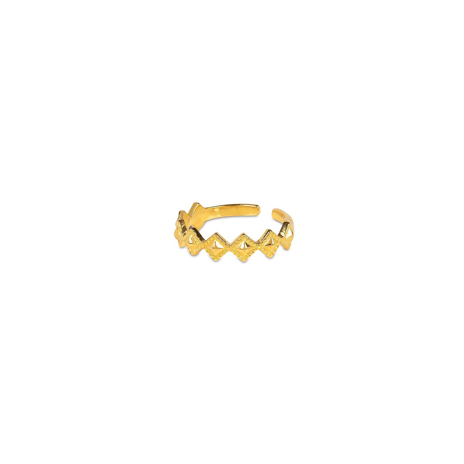 Tellus Gold Stacking Ring (adjustable) Refurbished - Amadeus (This could refer to multiple things, such as the 1 refurbished available on Cerqular