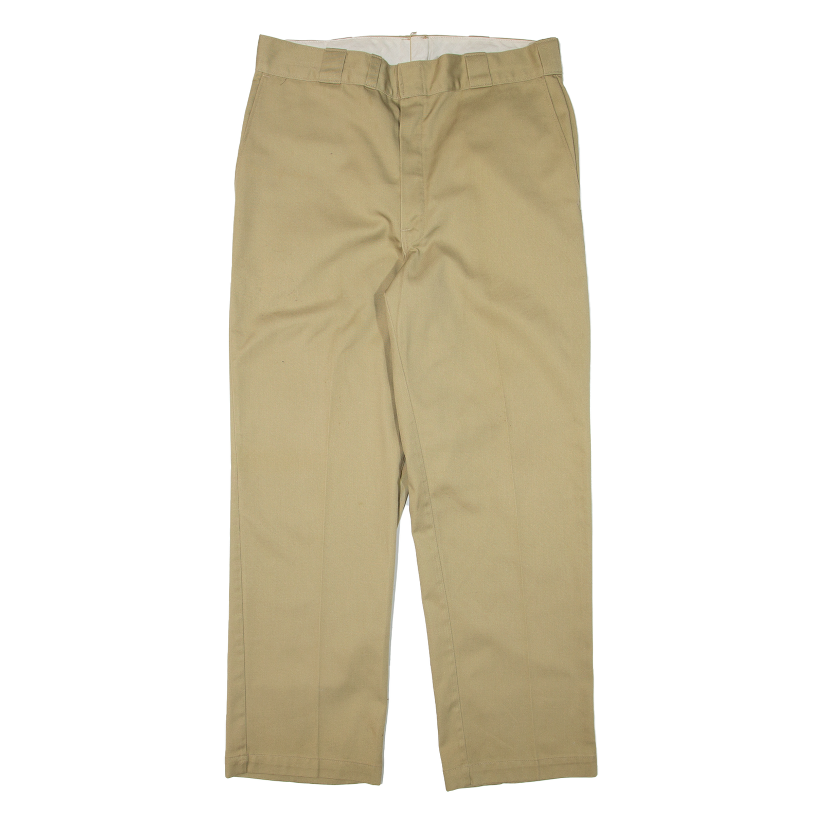 DICKIES Workwear Mens Trousers Beige Regular Straight W36 L30 Refurbished - N/A refurbished available on Cerqular