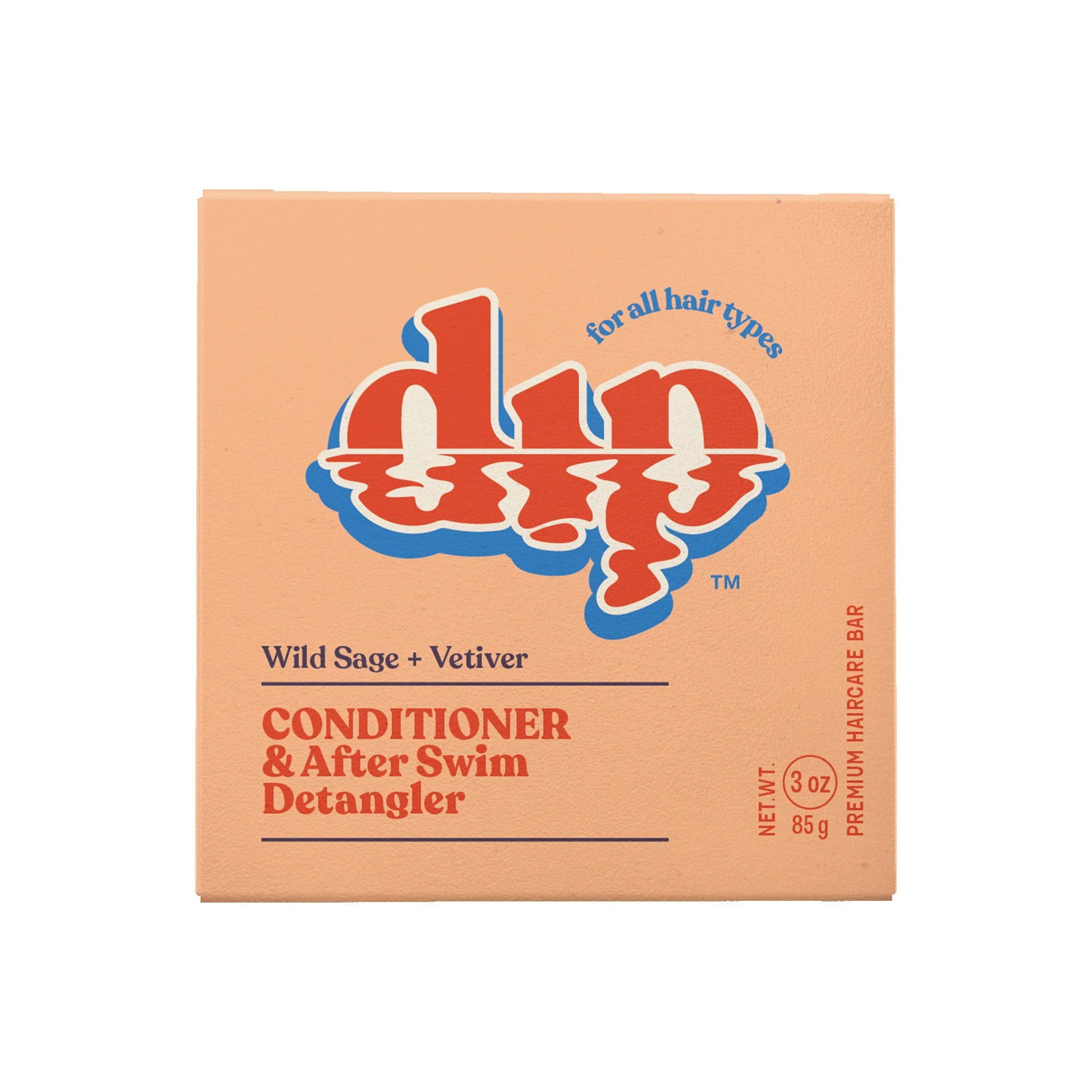 Conditioner Bar & After Swim Detangler - Wild Sage & Vetiver | Size: 3 oz Refurbished - Dip Sustainable Hair Care refurbished available on Cerqular