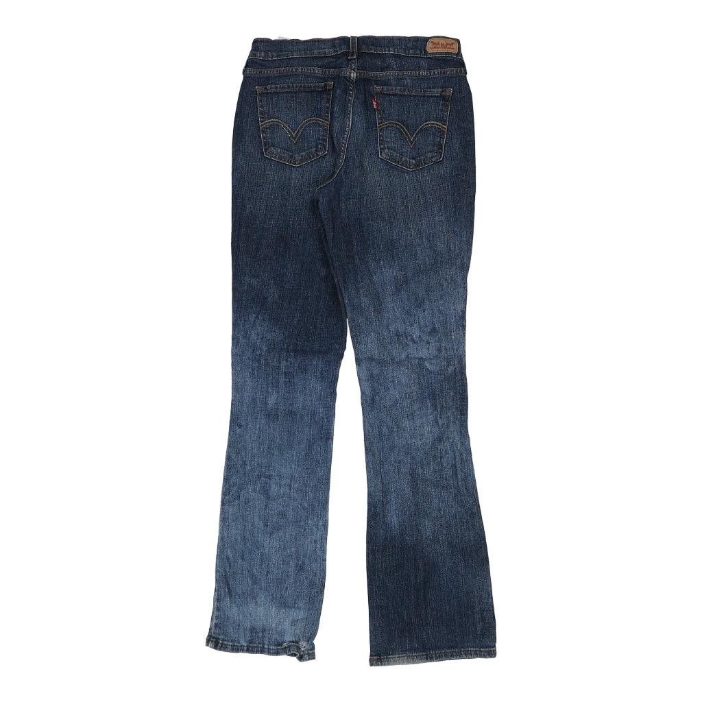 515 Levis Boot Cut Jeans - 29W UK 10 Blue Cotton Refurbished - Thrifted (note: this is a term often used to describe second- refurbished available on Cerqular