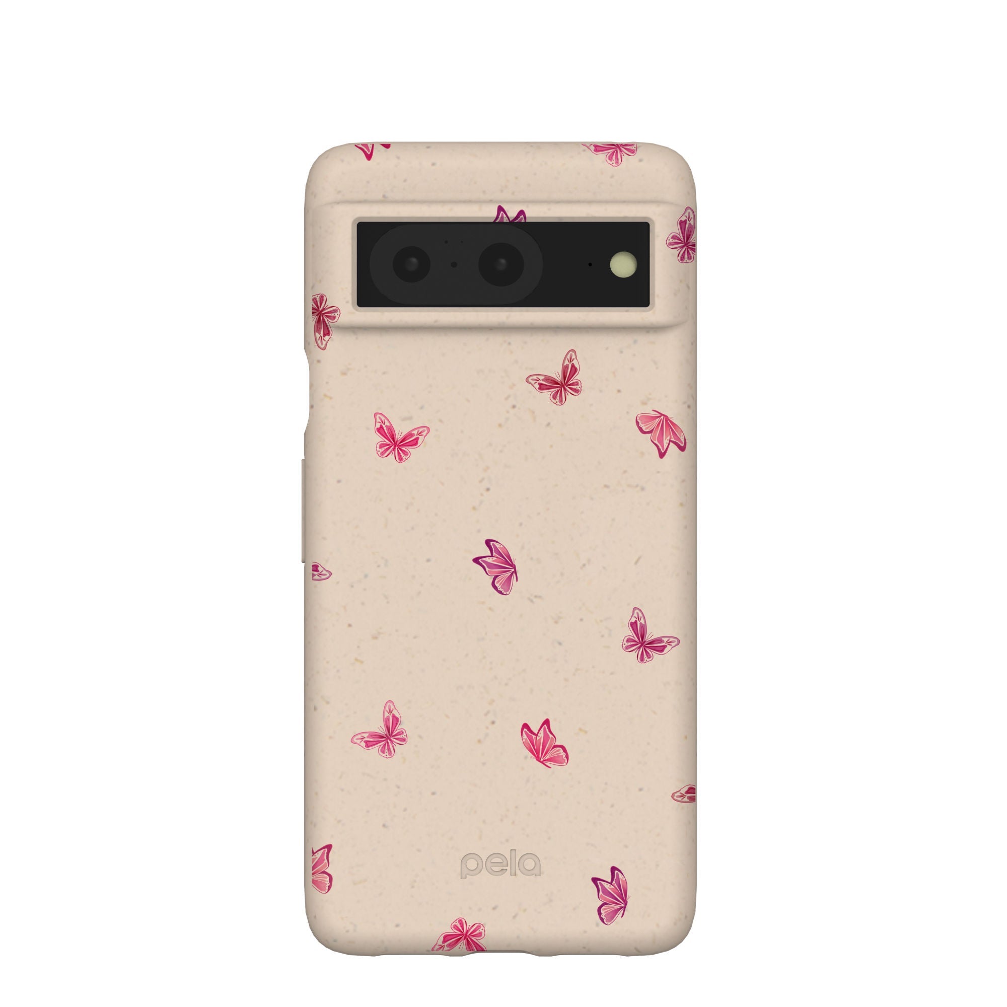 Seashell Lil Flutters Google Pixel 8 Case Refurbished - Pela Case refurbished available on Cerqular
