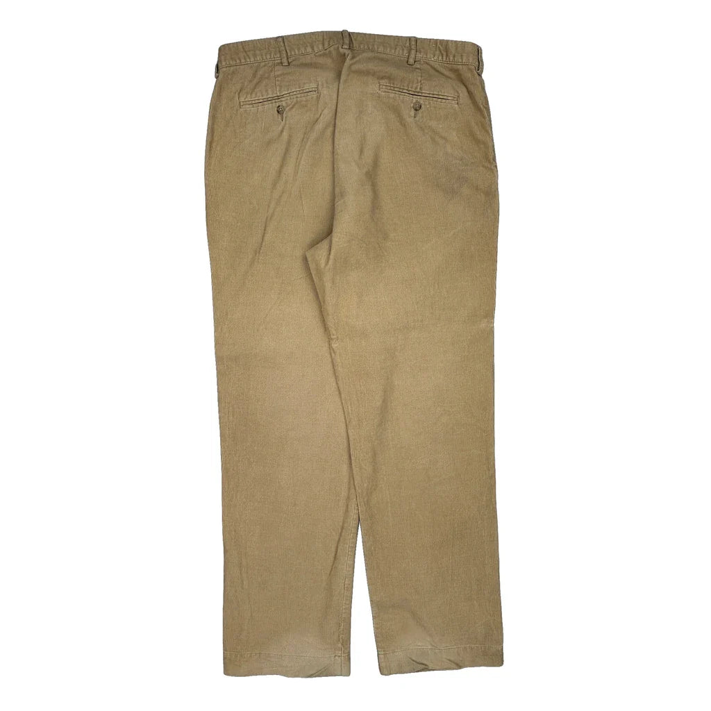 Buy Polo By Ralph Lauren Cord Trousers - 36″ Waist Beige Cotton Refurbished - $36.17 Polo By Ralph Lauren Cord Trousers - 36″ Waist Beige Cotton Refurbished - Thrifted (note: this is a term often used to describe second- refurbished available on Cerqular