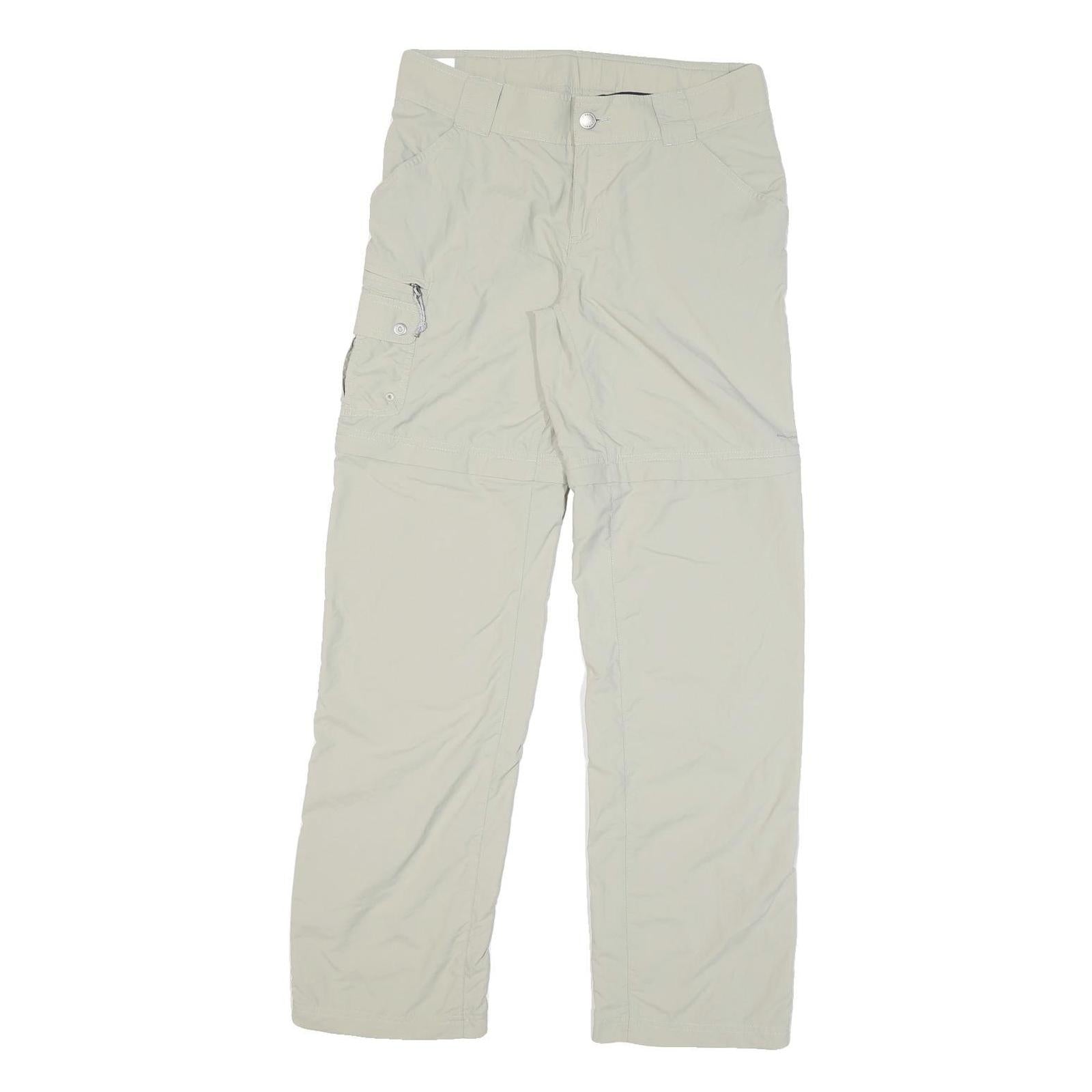 COLUMBIA Womens Regular Beige Polyester Blend Zip Trousers W30 L31 Outdoor Refurbished - N/A refurbished available on Cerqular