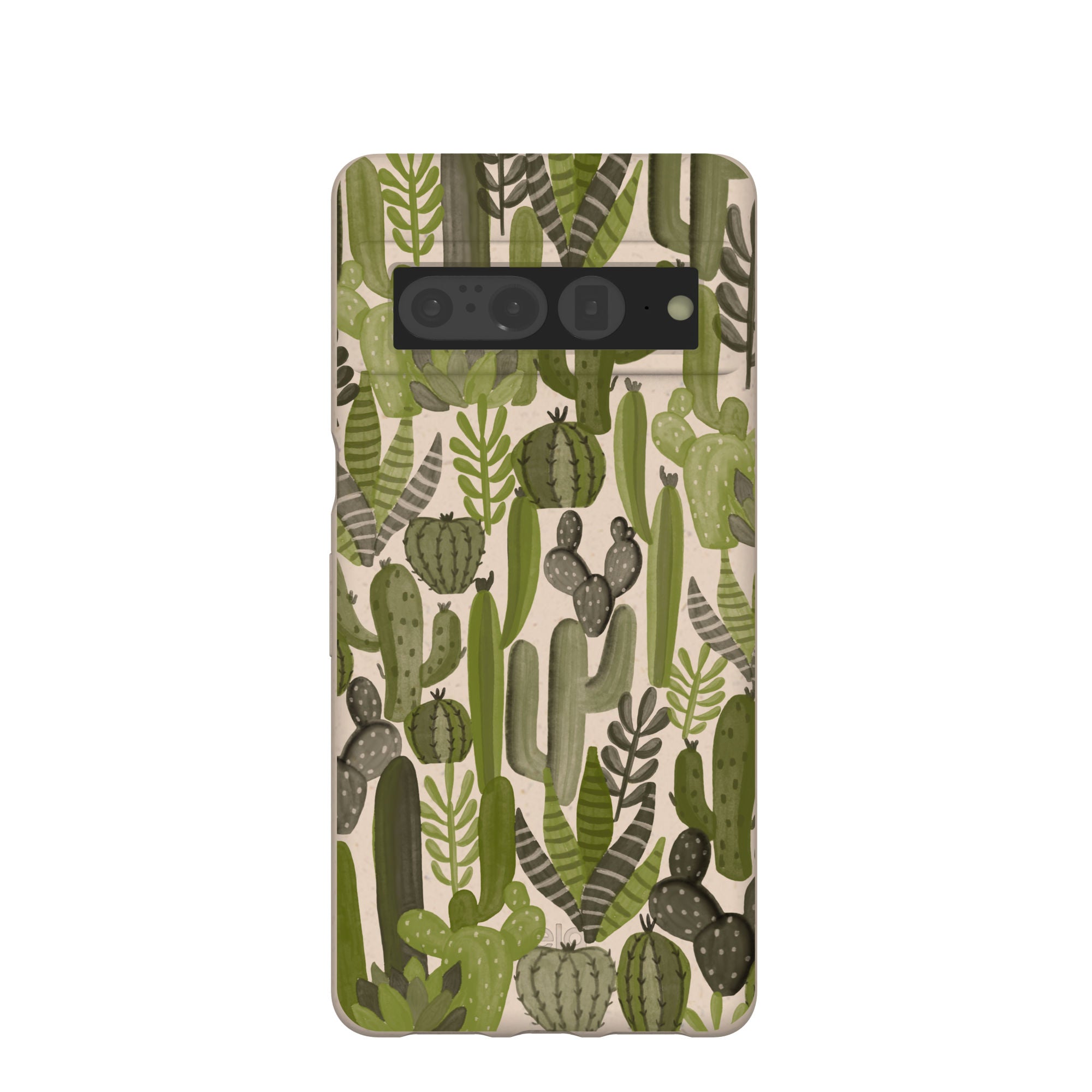 Seashell Succulent Cacti Google Pixel 7 Pro Case Refurbished - Pela Case refurbished available on Cerqular